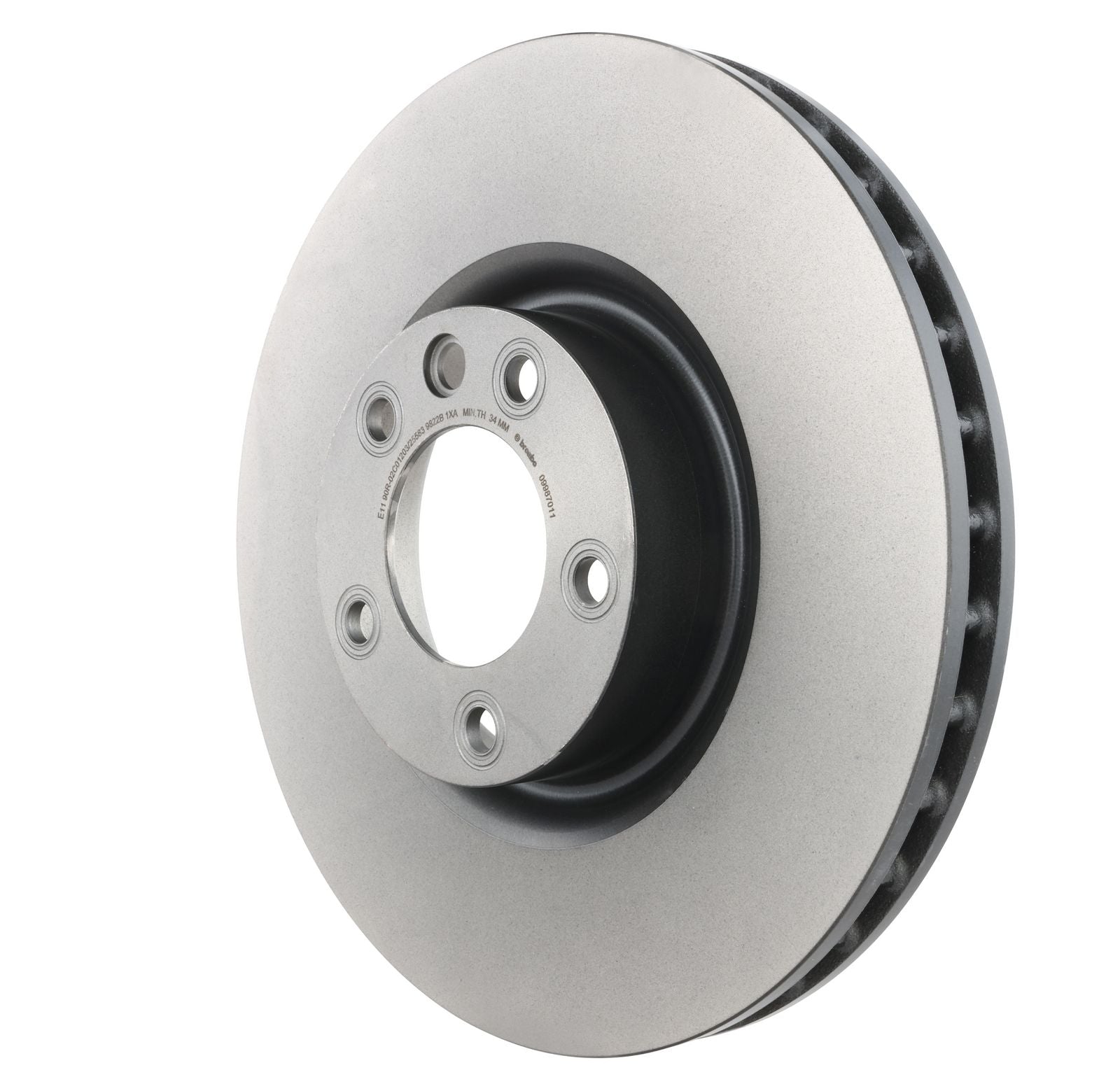 PRIME UV Coated Front Disc Brake Rotor - 09.9870.11_10