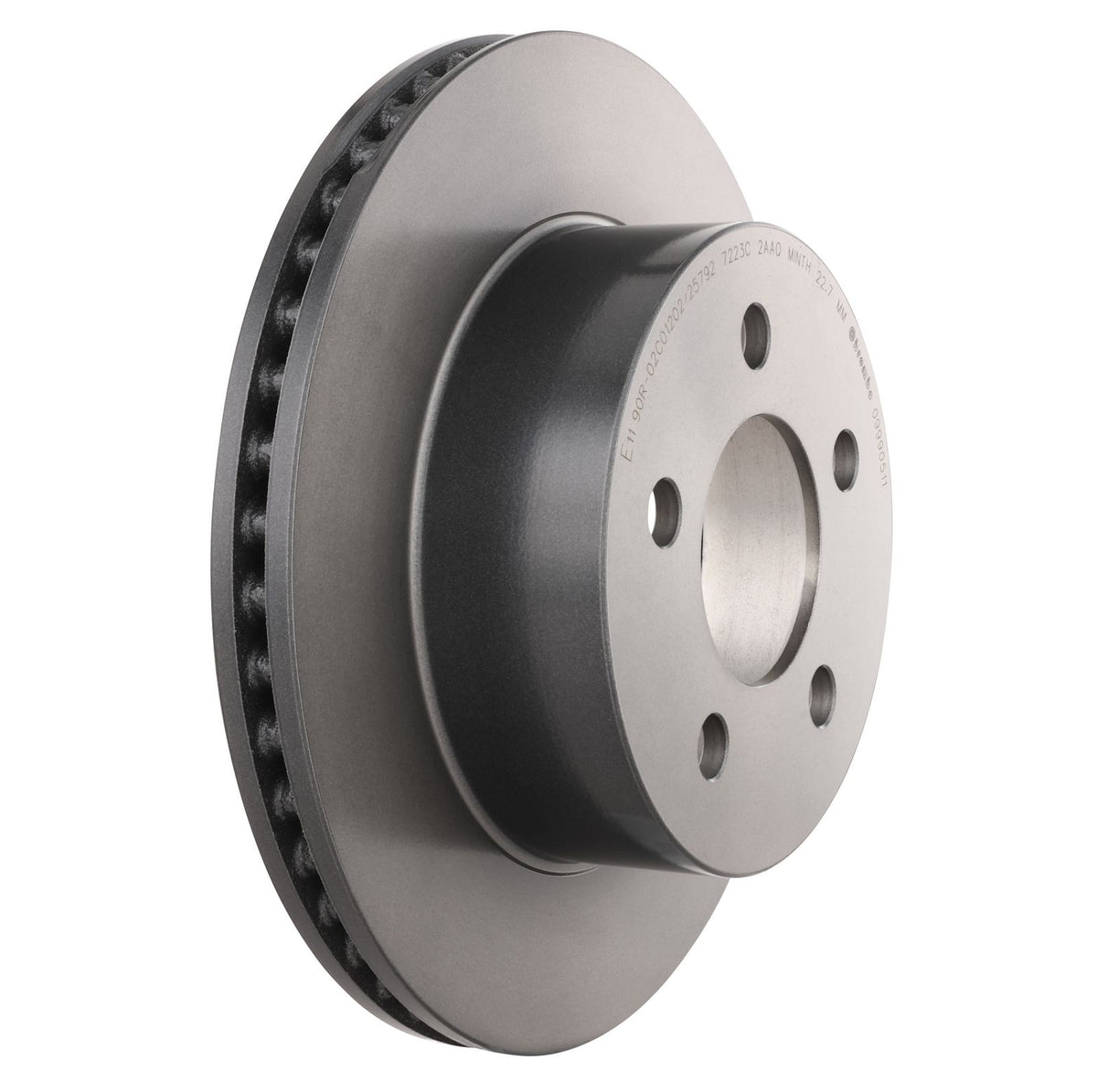 PRIME UV Coated Front Disc Brake Rotor - 09.9905.11_26