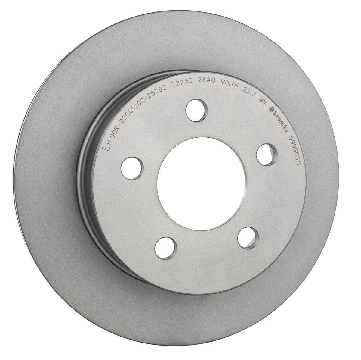 PRIME UV Coated Front Disc Brake Rotor - 09.9905.11_29
