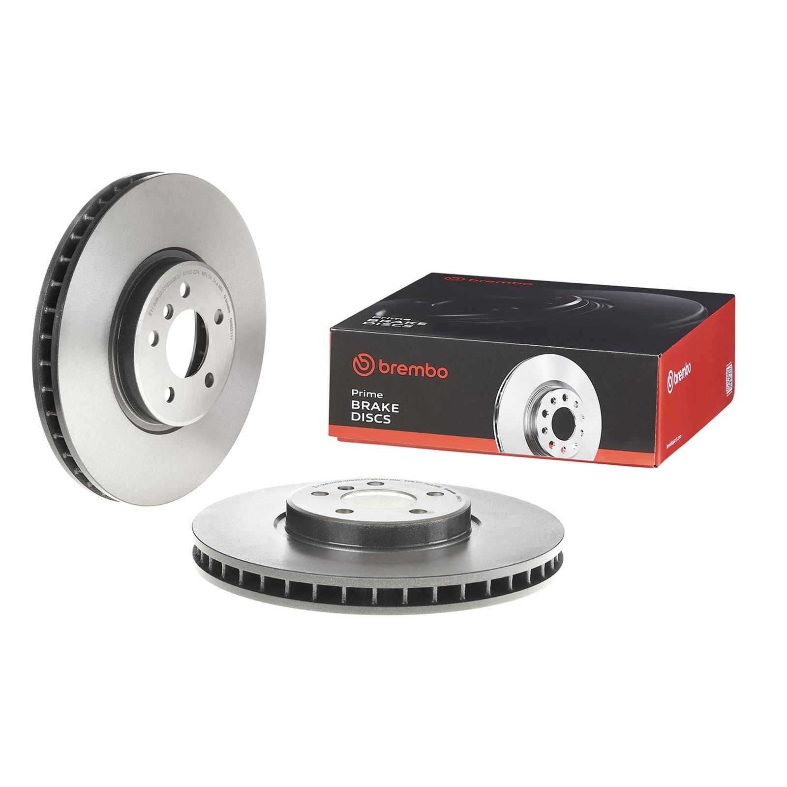 PRIME UV Coated Front Disc Brake Rotor - 09.9921.11_01