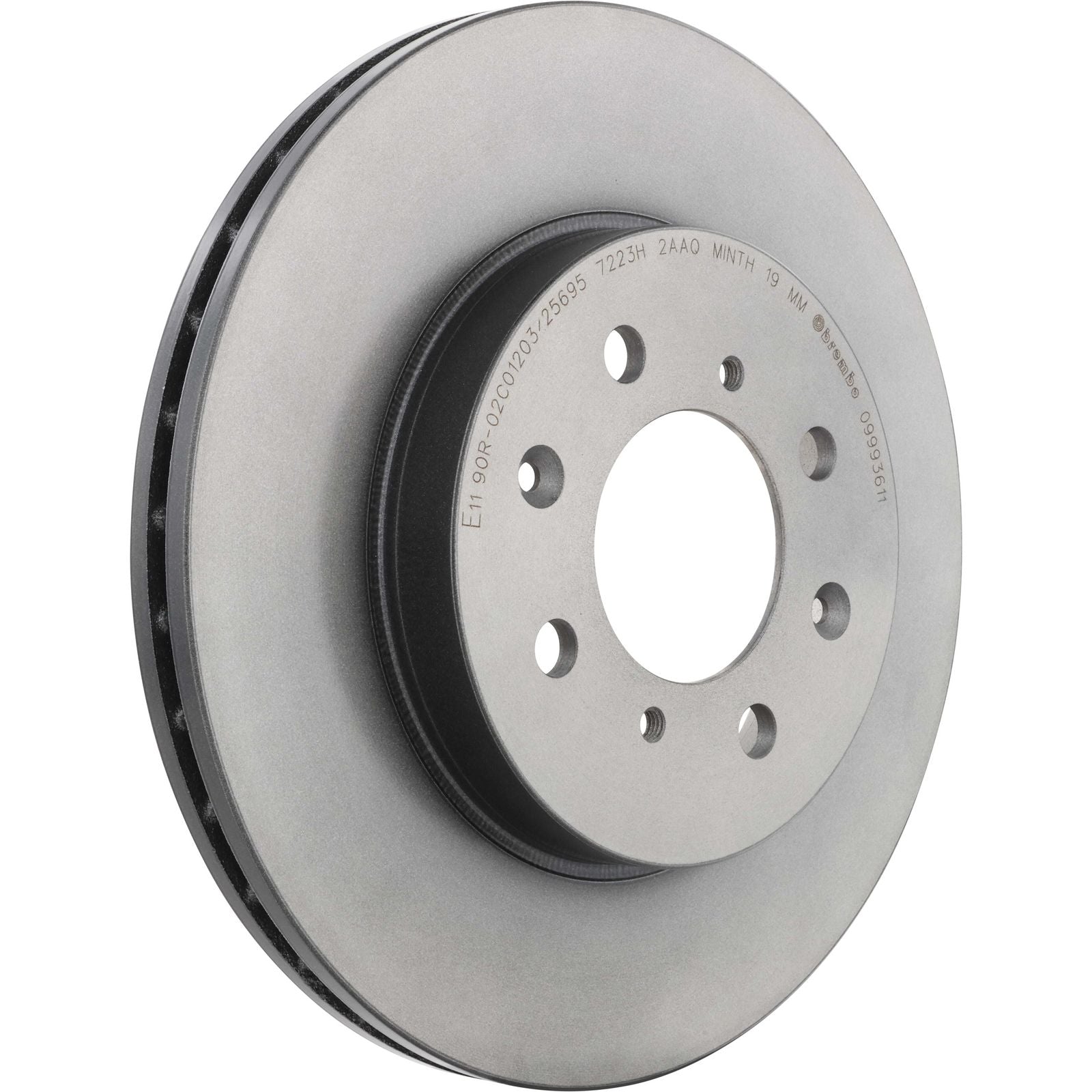 PRIME UV Coated Front Disc Brake Rotor - 09.9936.11_26