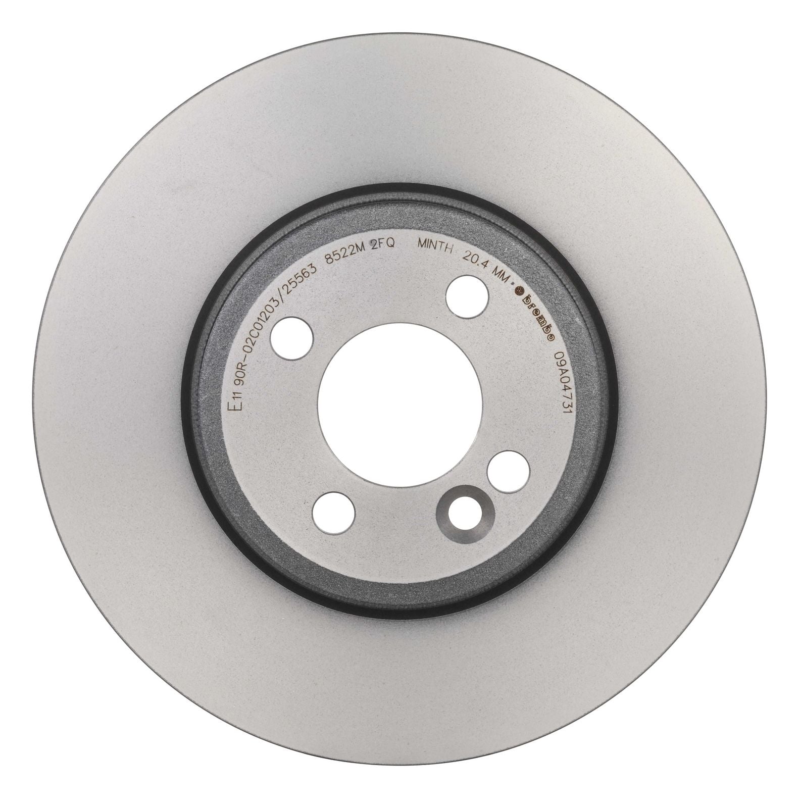 PRIME UV Coated Front Disc Brake Rotor - 09.A047.31_06