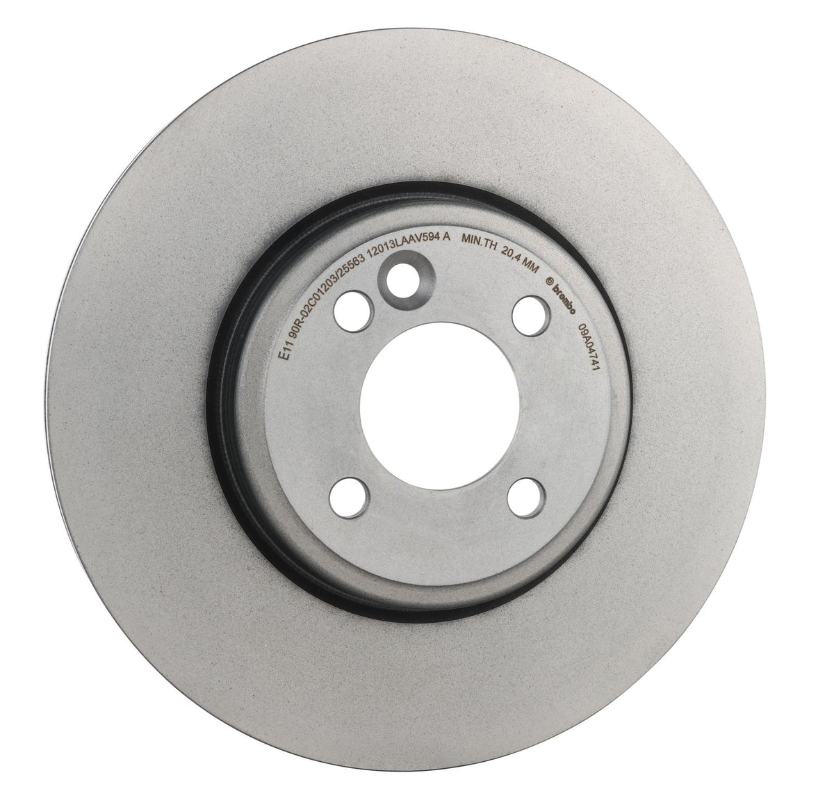 PRIME UV Coated Front Disc Brake Rotor - 09.A047.41_25