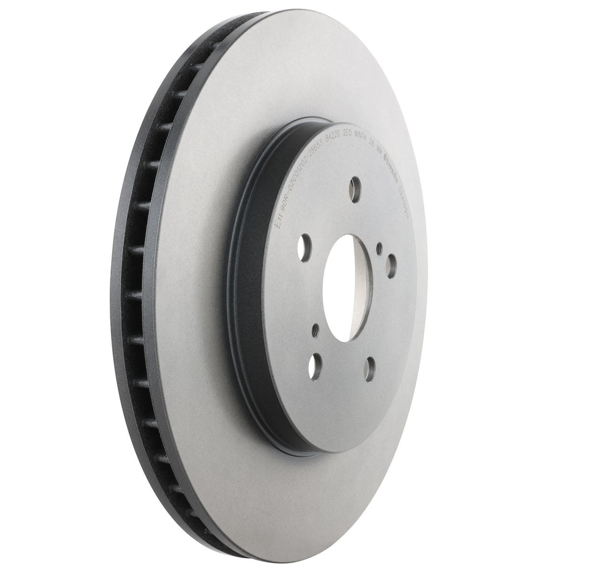 PRIME UV Coated Front Disc Brake Rotor - 09.A109.11_22