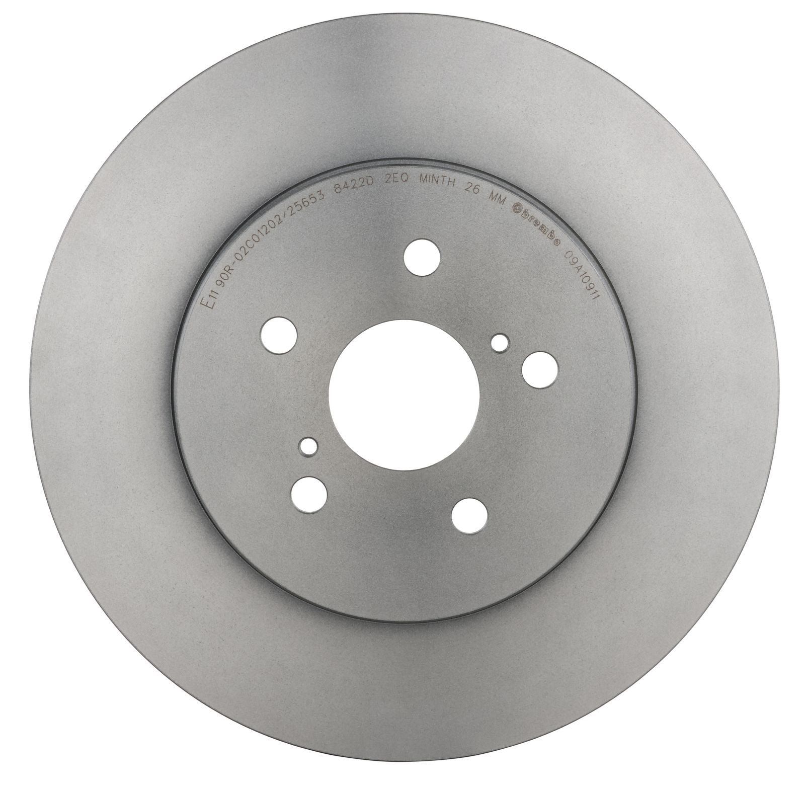PRIME UV Coated Front Disc Brake Rotor - 09.A109.11_02