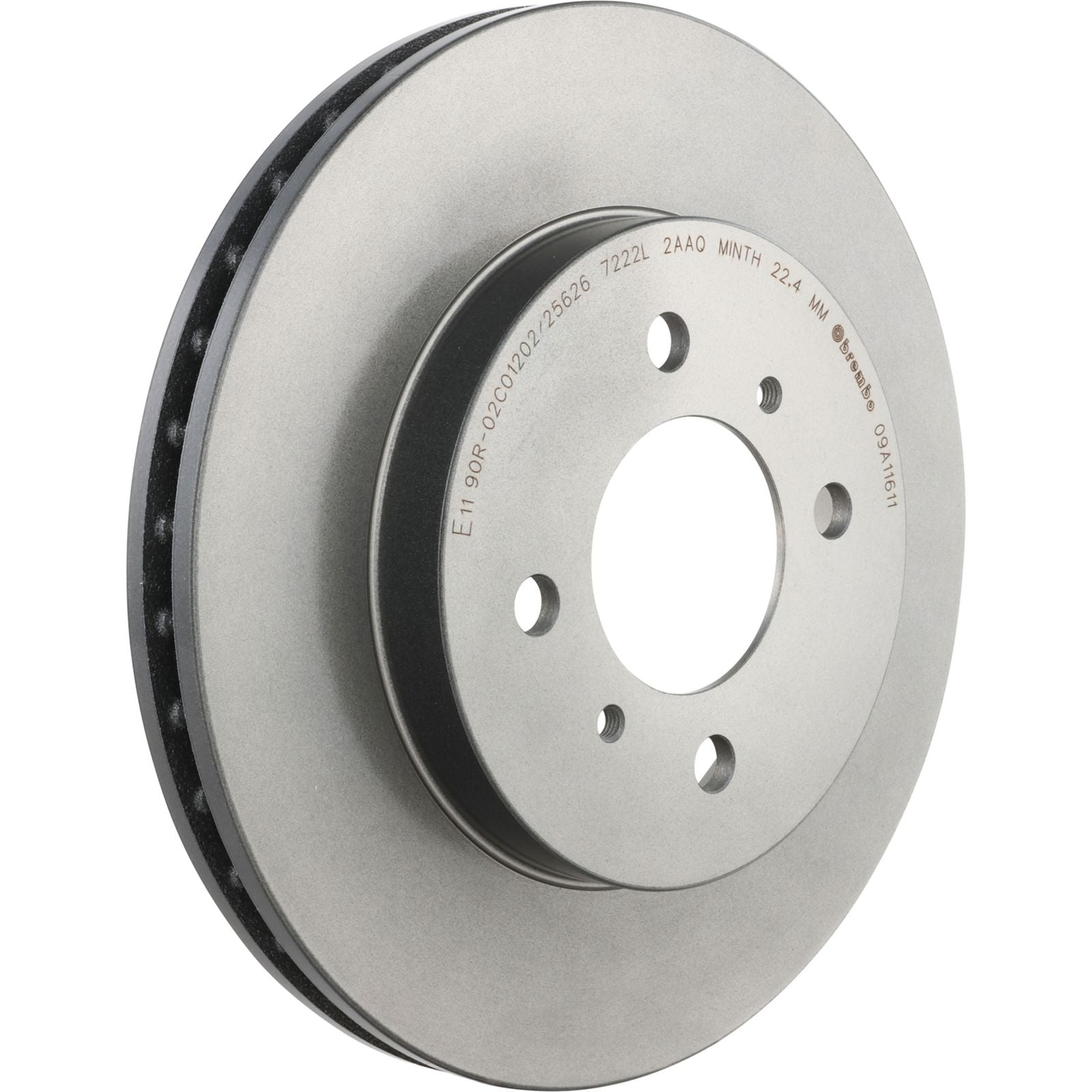 PRIME UV Coated Front Disc Brake Rotor - 09.A116.11_05