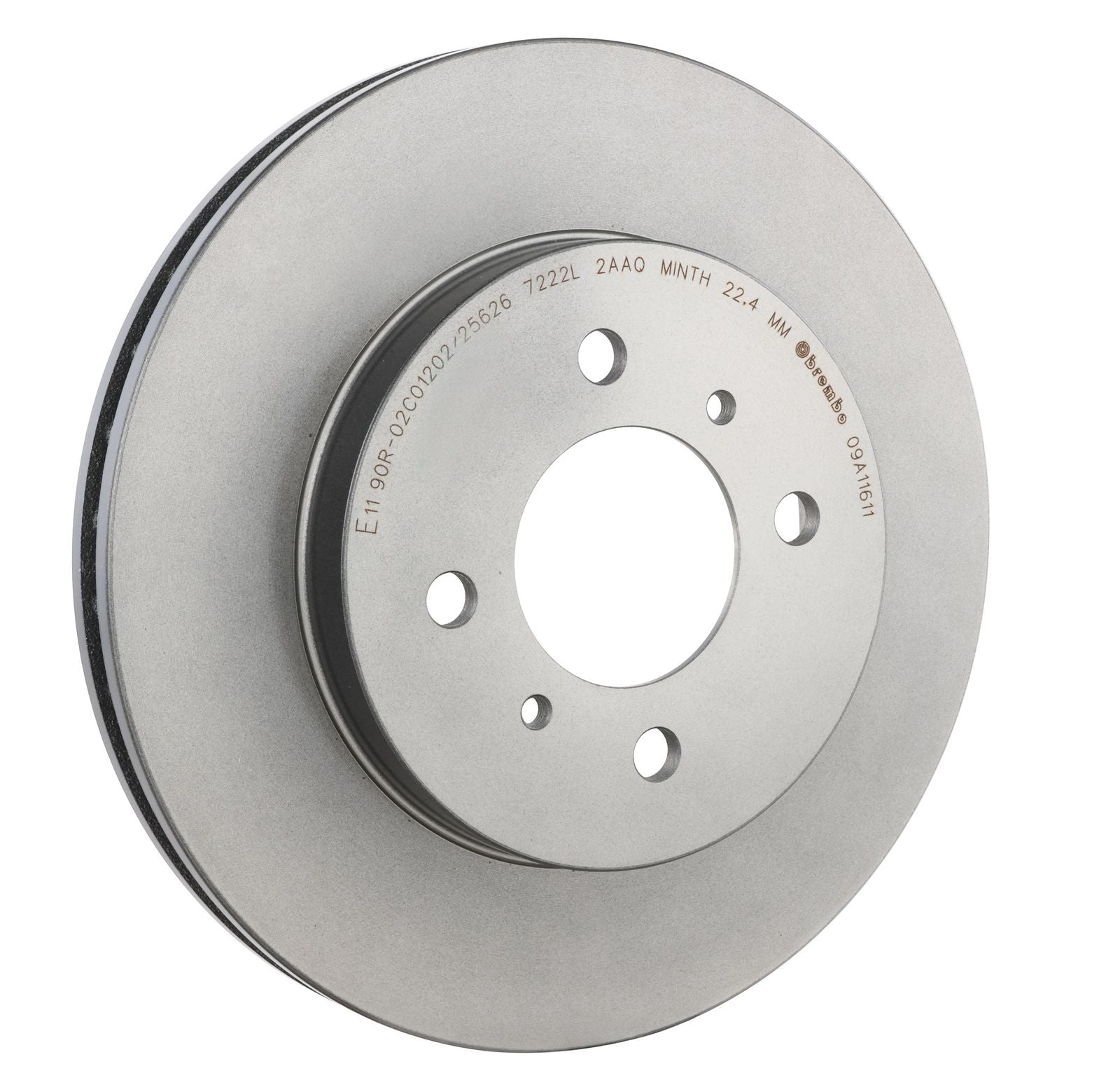 PRIME UV Coated Front Disc Brake Rotor - 09.A116.11_28