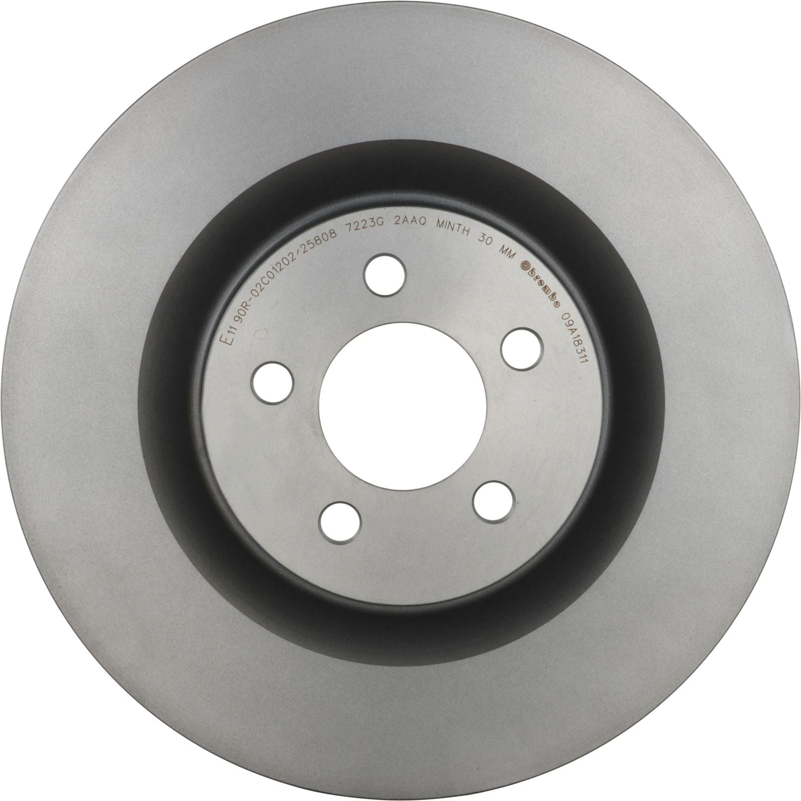 PRIME UV Coated Front Disc Brake Rotor - 09.A183.11_03