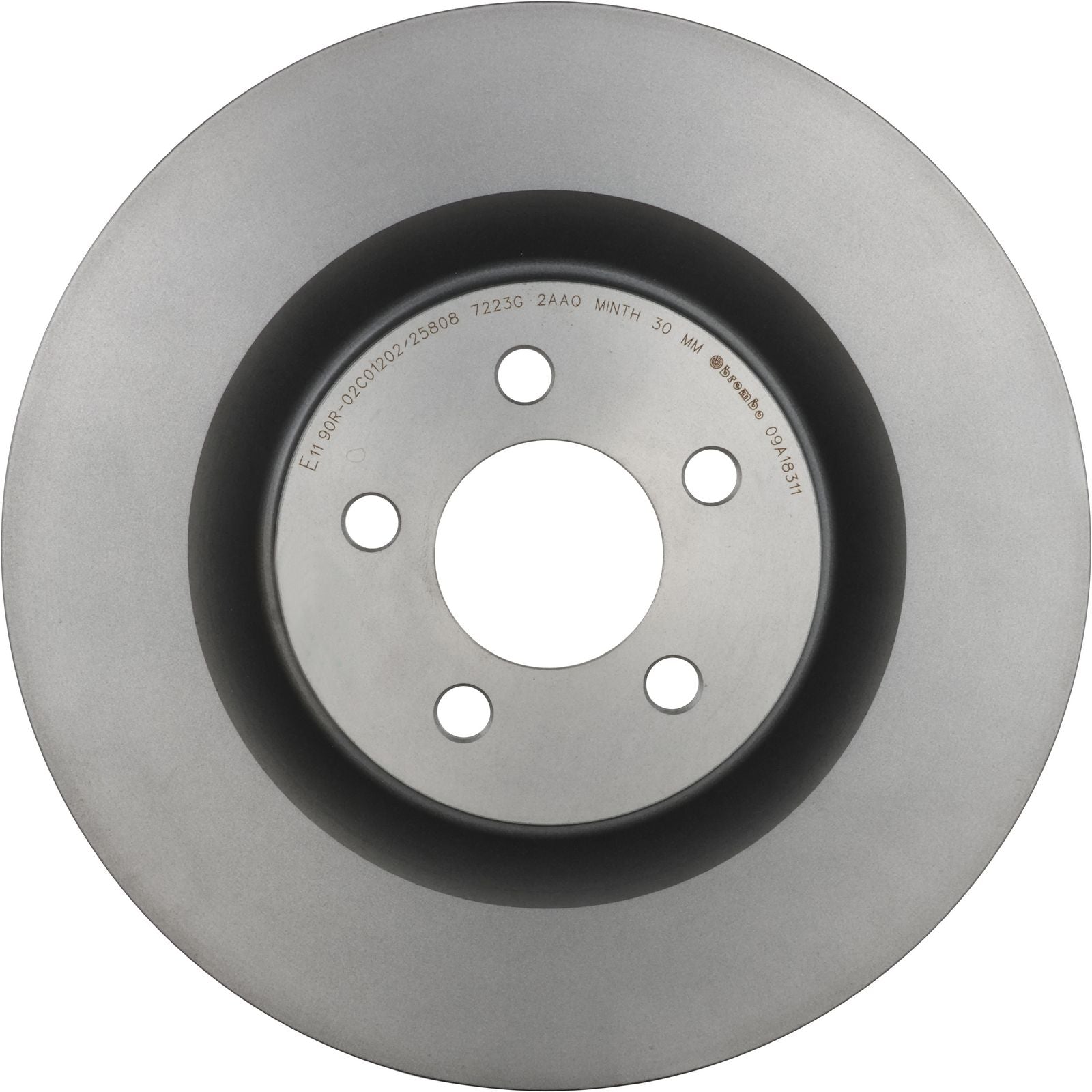 PRIME UV Coated Front Disc Brake Rotor - 09.A183.11_03