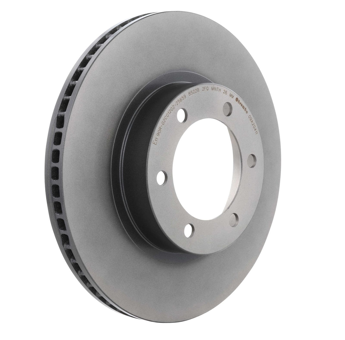PRIME UV Coated Front Disc Brake Rotor - 09.A204.11_27