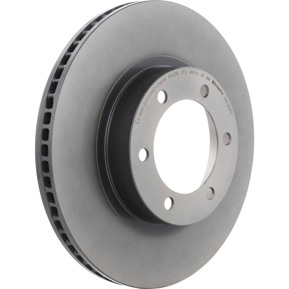 PRIME UV Coated Front Disc Brake Rotor - 09.A204.11_01