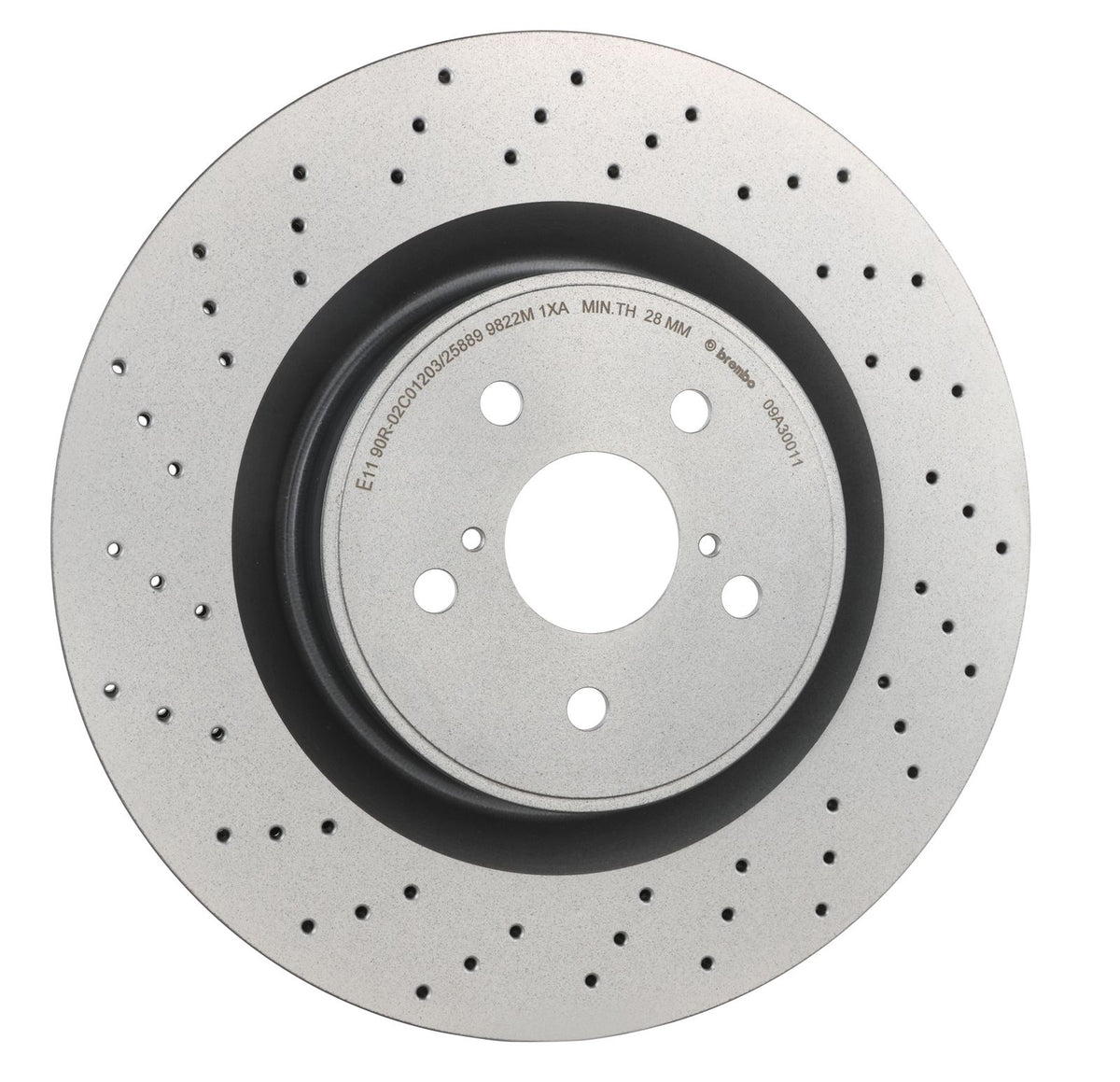 PRIME UV Coated Front Disc Brake Rotor - 09.A300.11_29