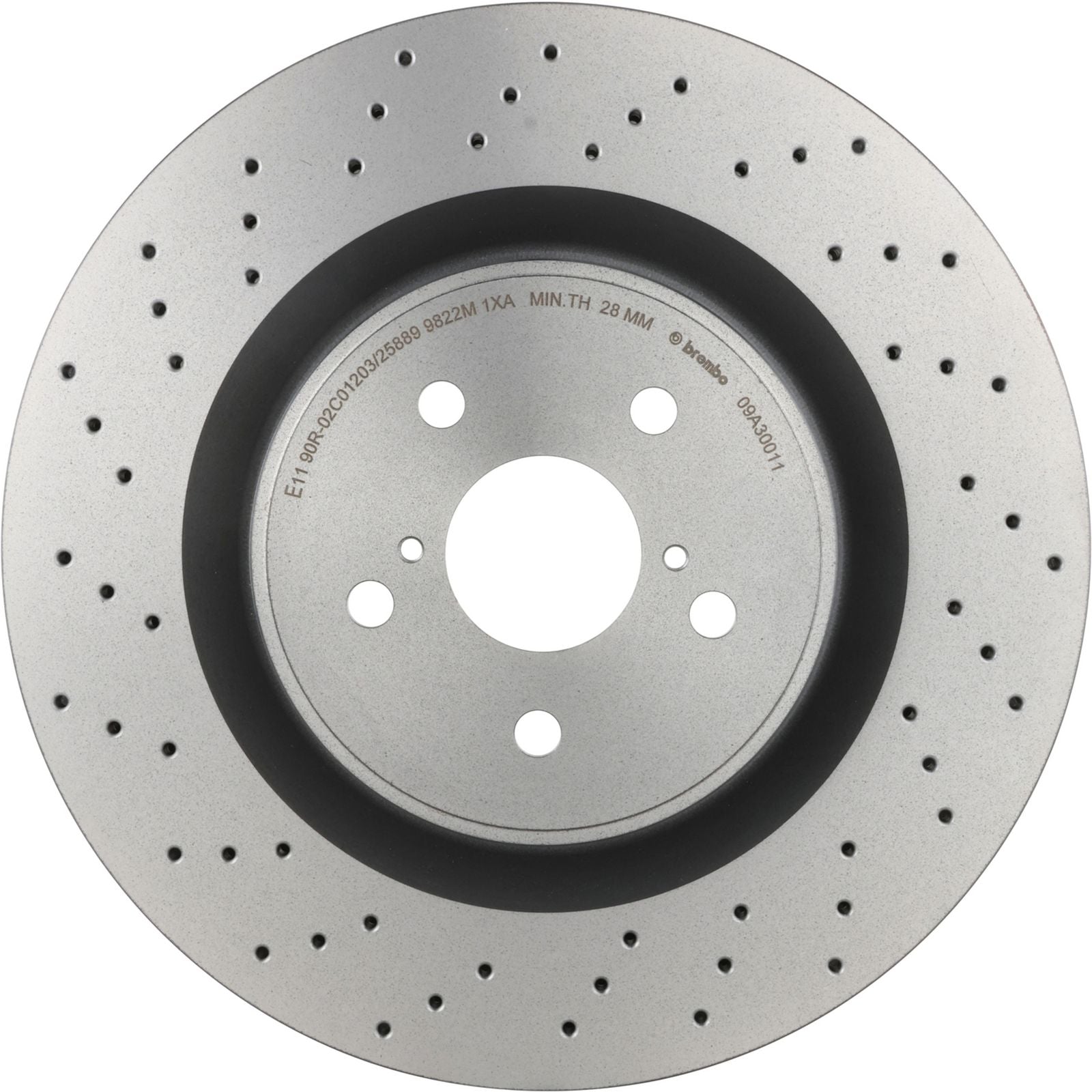 PRIME UV Coated Front Disc Brake Rotor - 09.A300.11_03