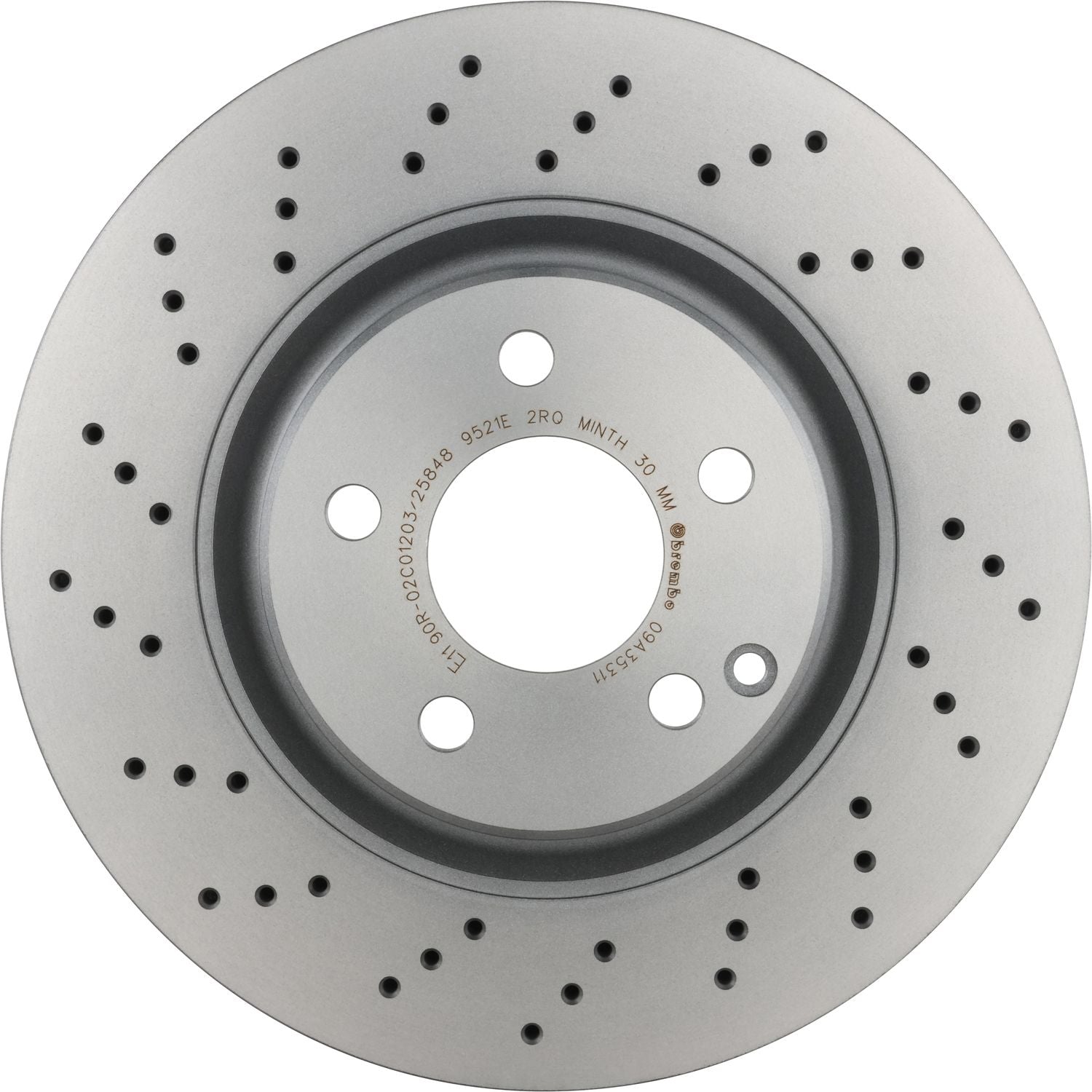 PRIME UV Coated Front Disc Brake Rotor - 09.A353.11_01