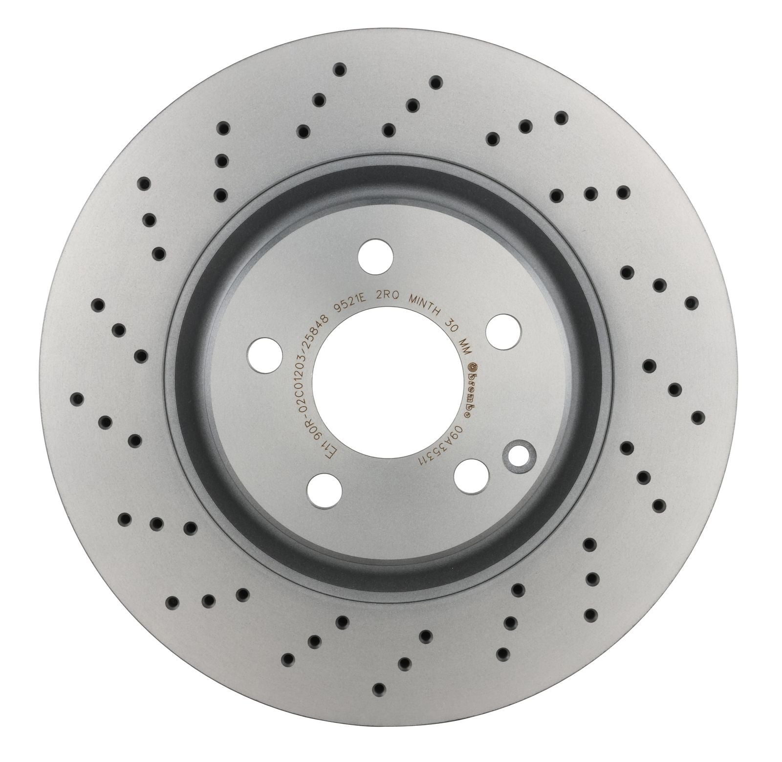 PRIME UV Coated Front Disc Brake Rotor - 09.A353.11_07