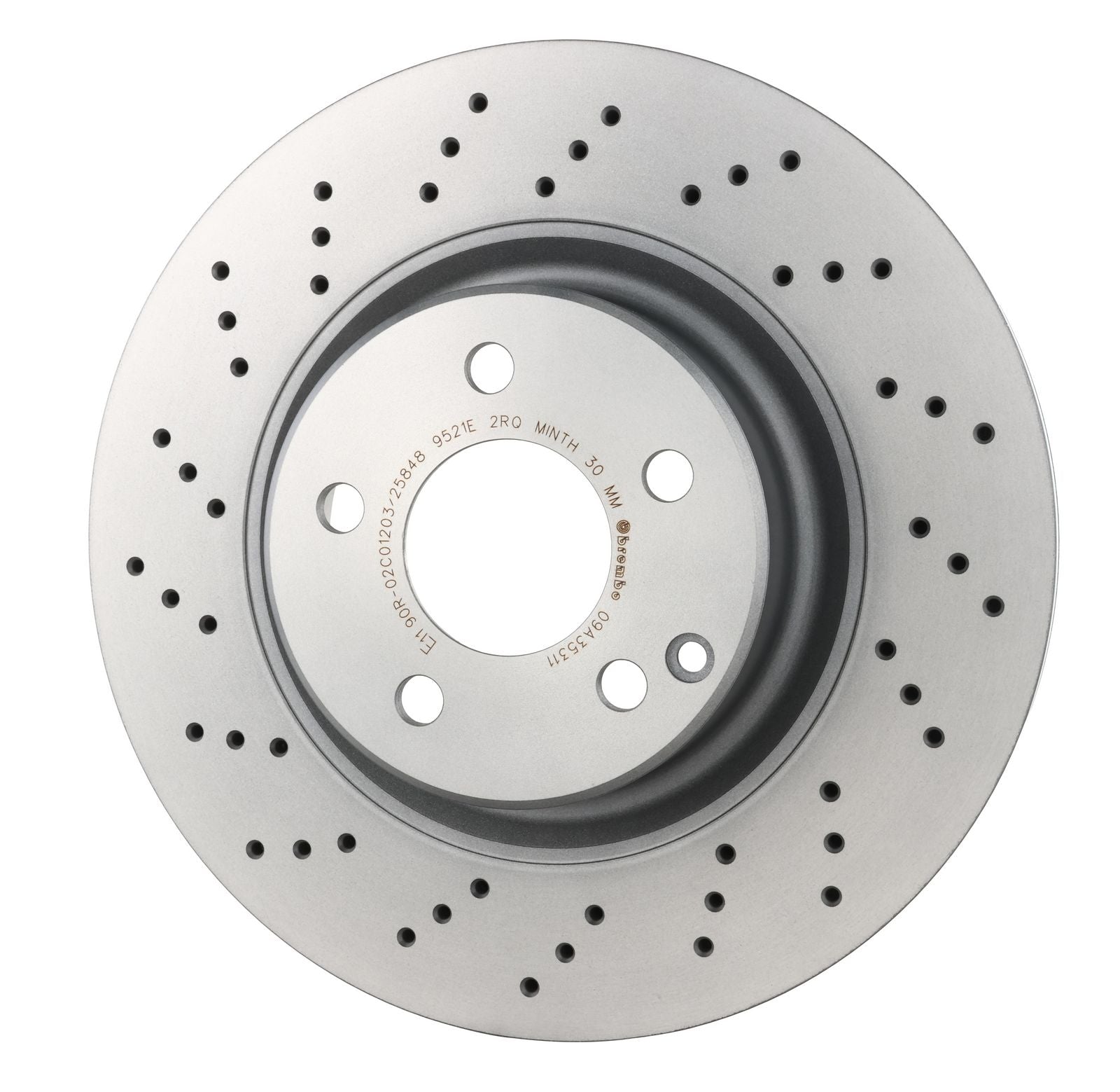 PRIME UV Coated Front Disc Brake Rotor - 09.A353.11_08