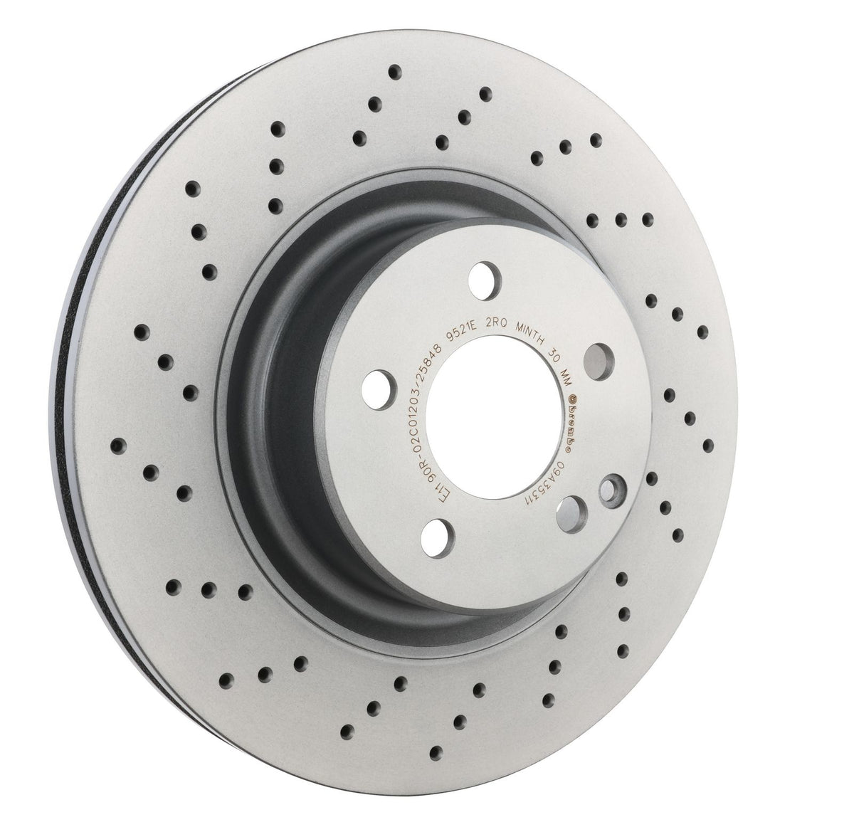 PRIME UV Coated Front Disc Brake Rotor - 09.A353.11_29