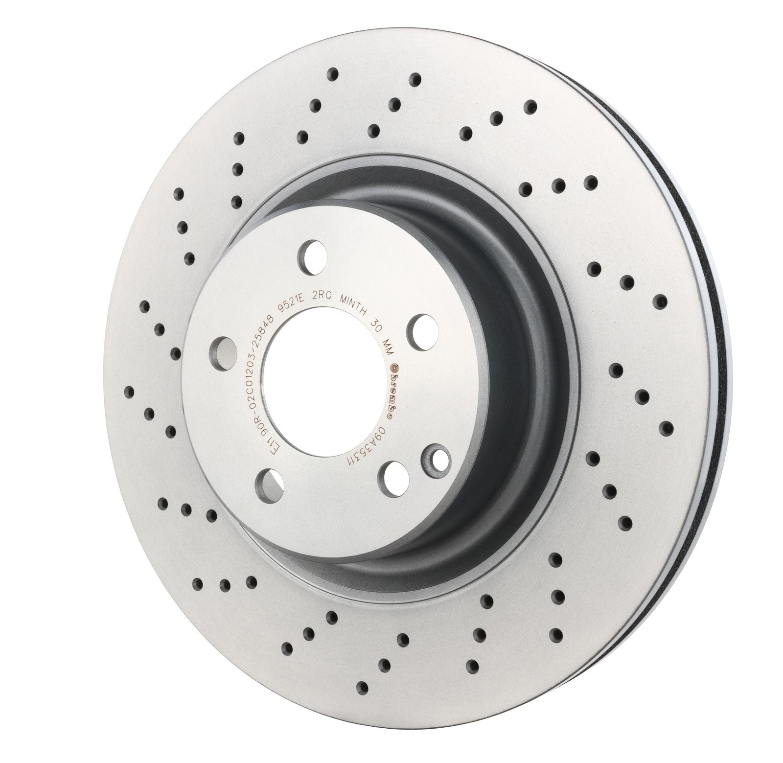 PRIME UV Coated Front Disc Brake Rotor - 09.A353.11_09