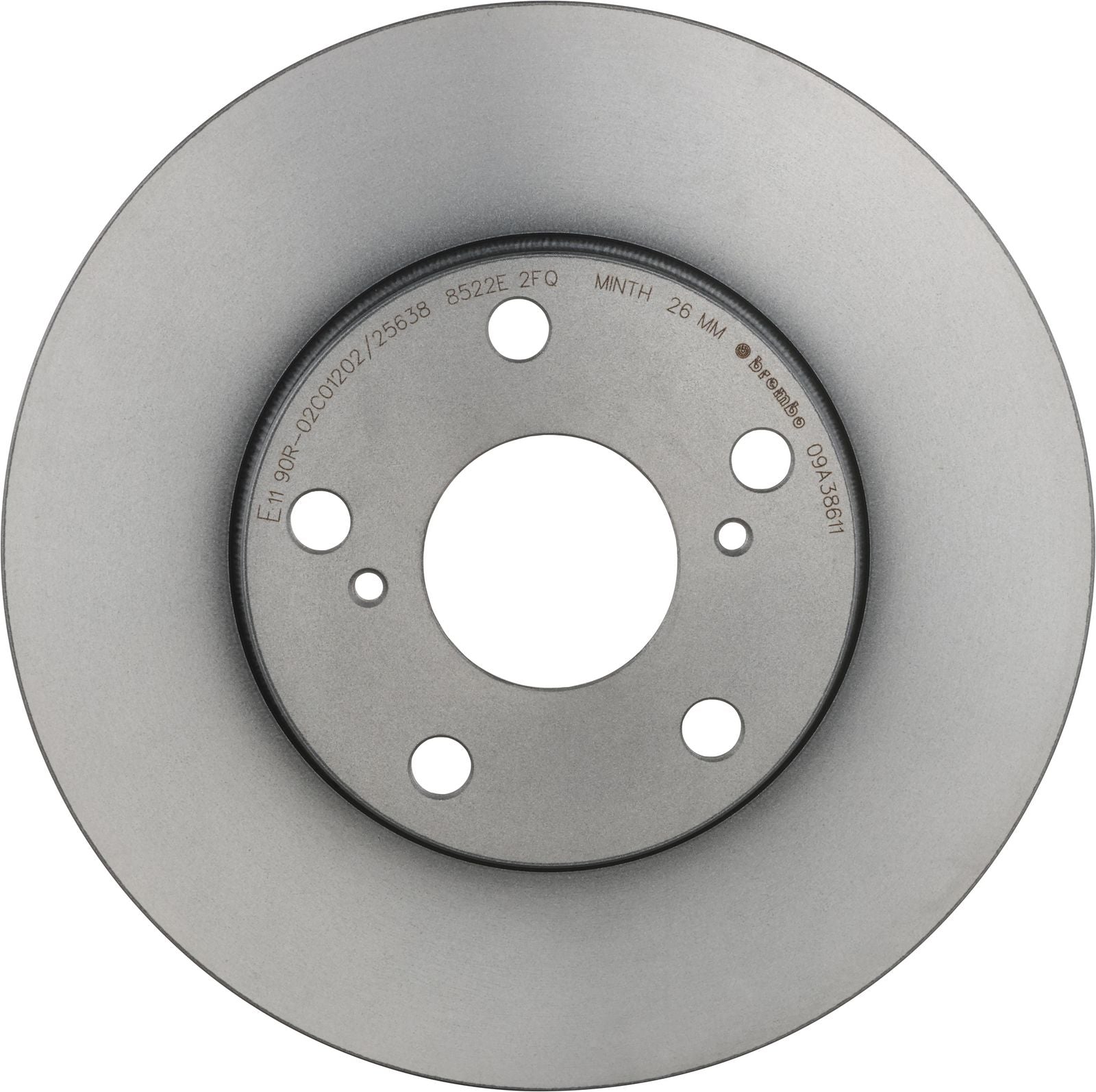 PRIME UV Coated Front Disc Brake Rotor - 09.A386.11_03