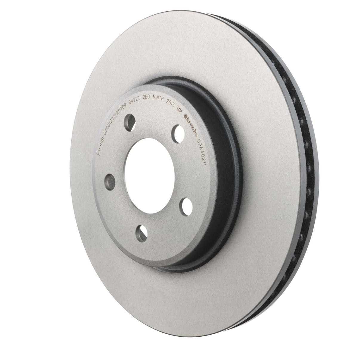 PRIME UV Coated Front Disc Brake Rotor - 09.A402.11_05