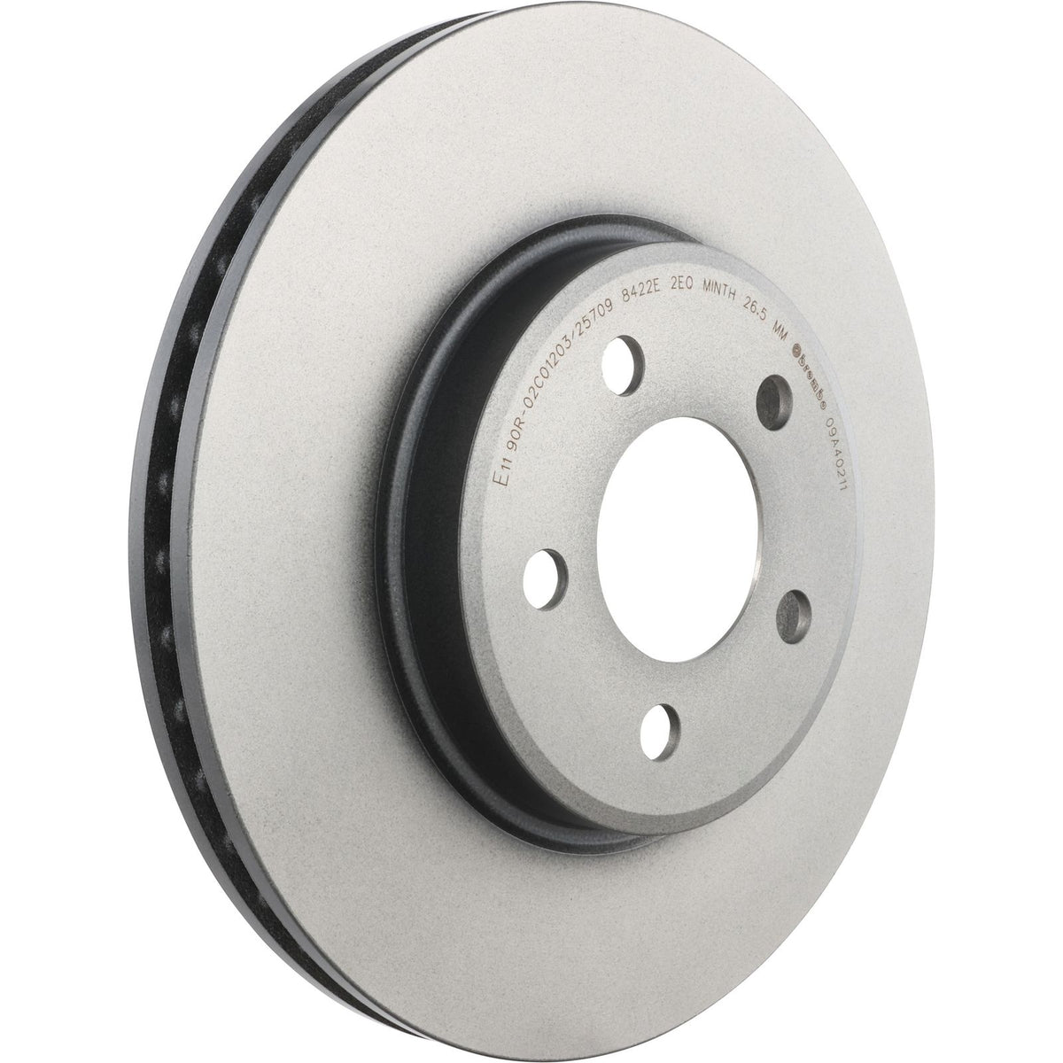 PRIME UV Coated Front Disc Brake Rotor - 09.A402.11_26
