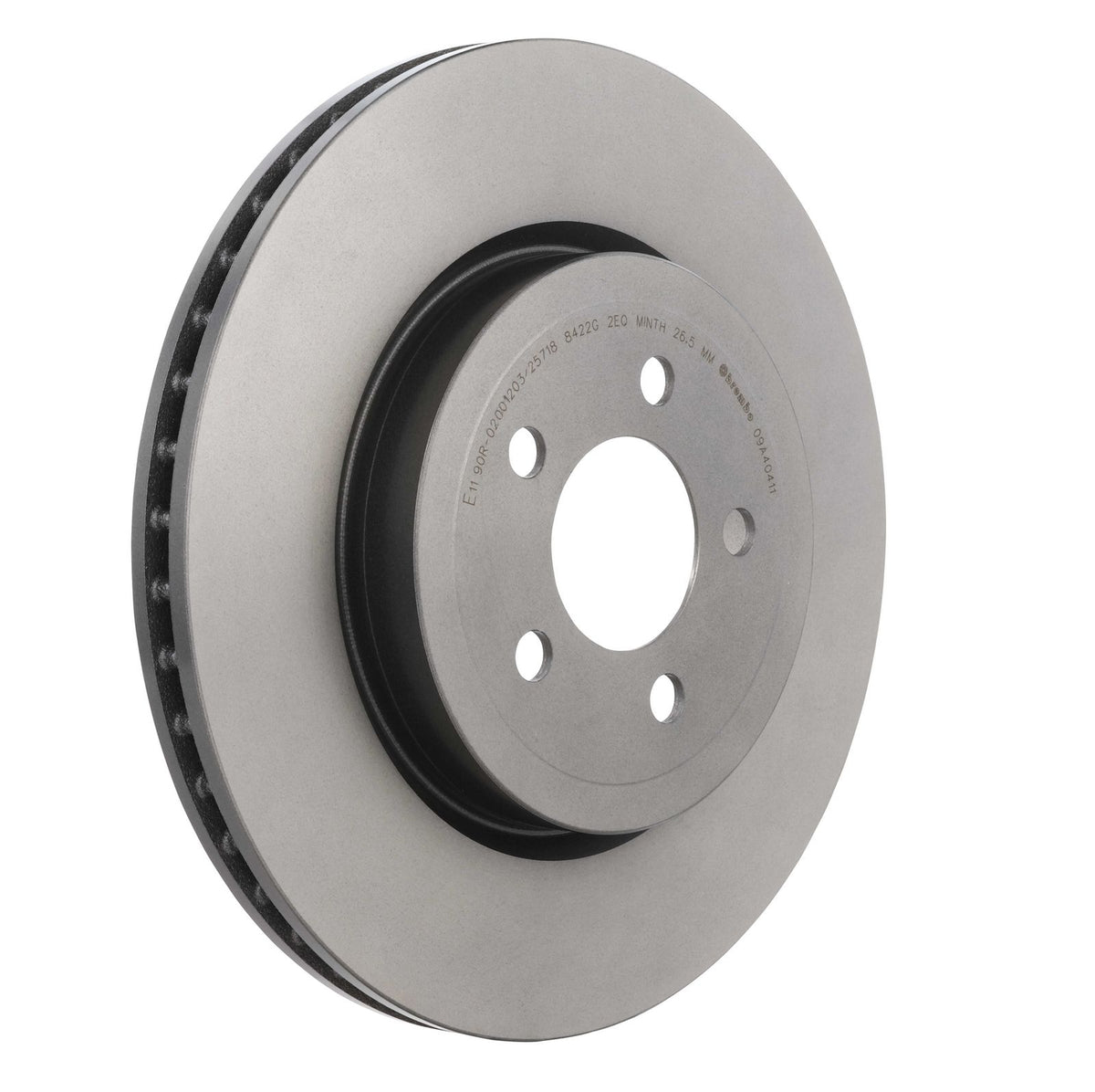 PRIME UV Coated Front Disc Brake Rotor - 09.A404.11_27