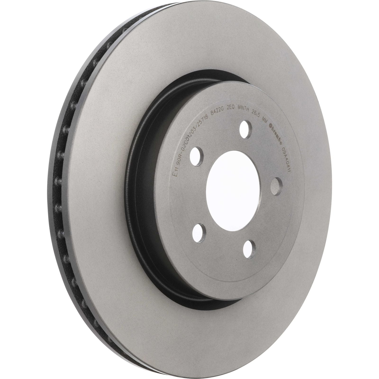 PRIME UV Coated Front Disc Brake Rotor - 09.A404.11_03