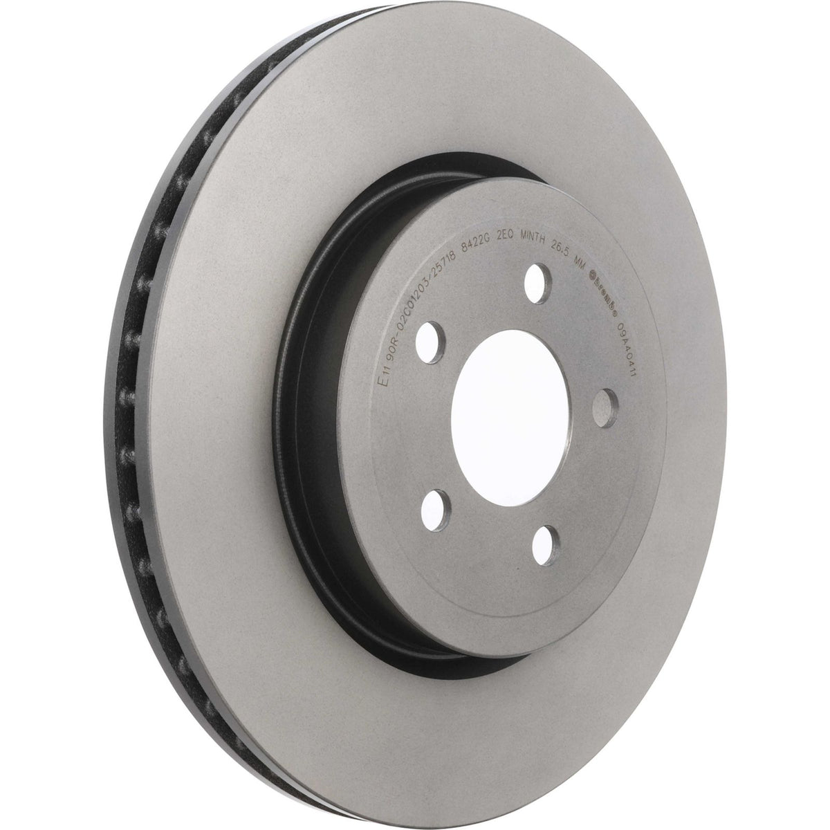 PRIME UV Coated Front Disc Brake Rotor - 09.A404.11_03