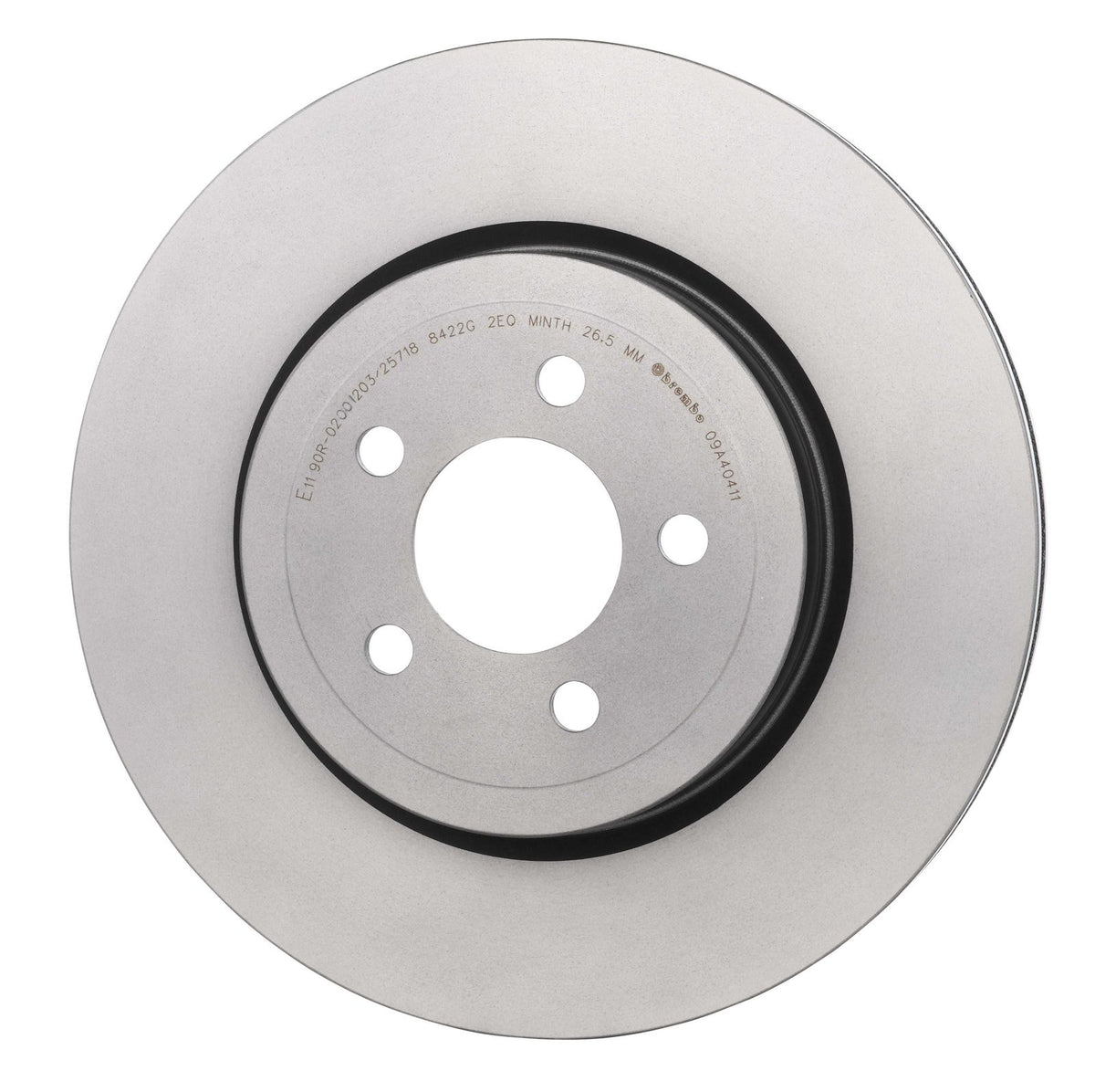 PRIME UV Coated Front Disc Brake Rotor - 09.A404.11_07