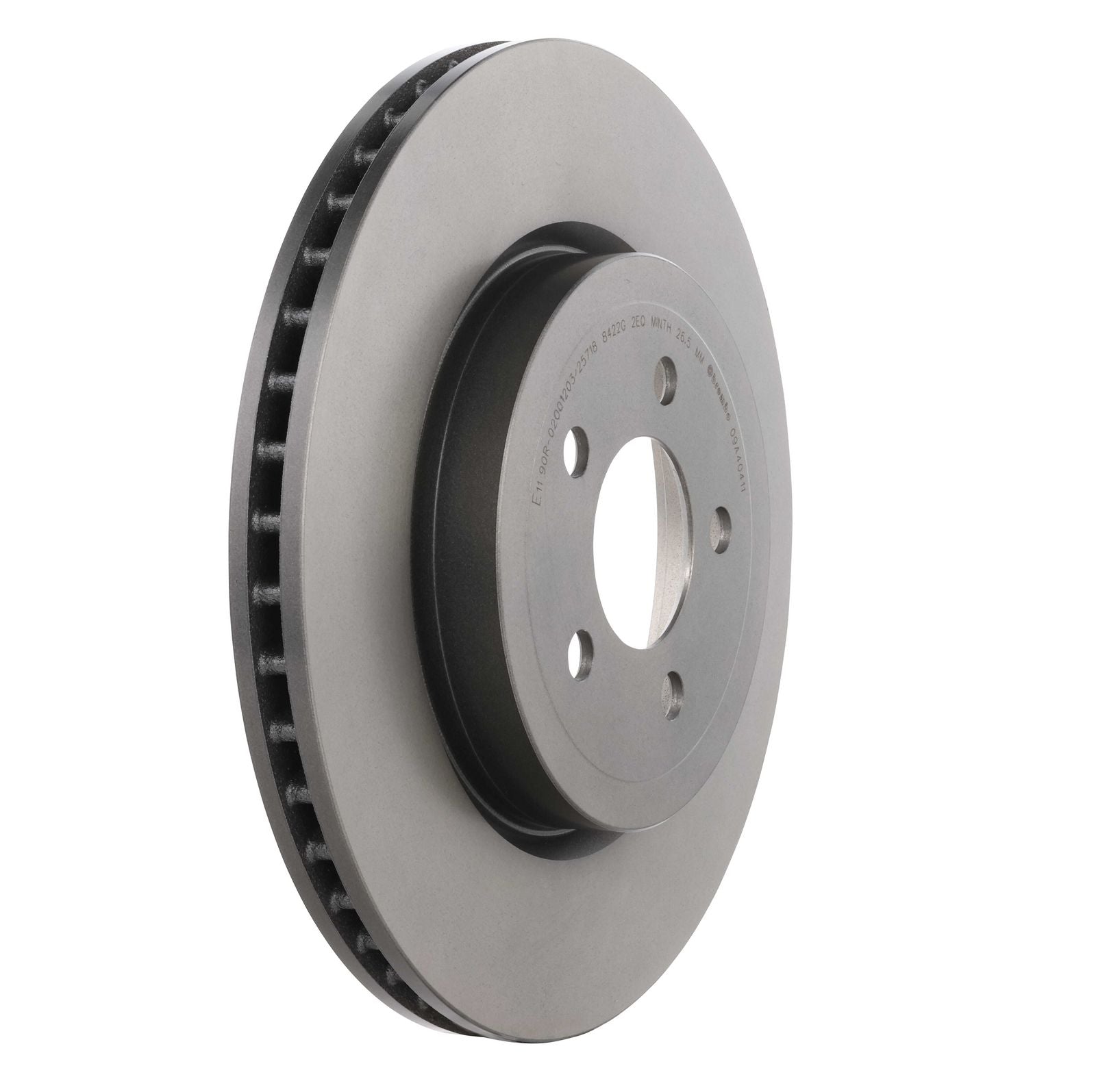 PRIME UV Coated Front Disc Brake Rotor - 09.A404.11_26