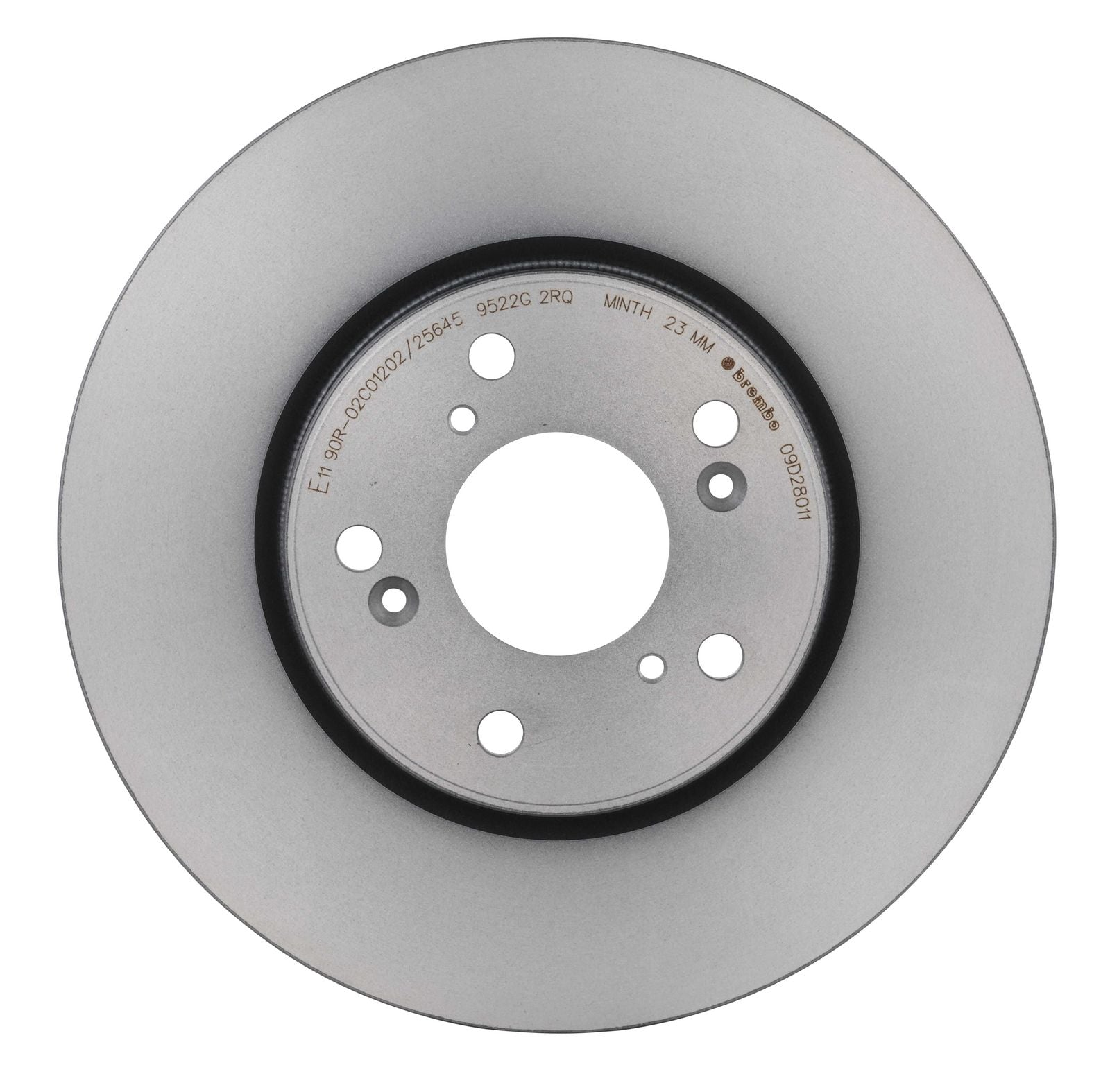 PRIME UV Coated Front Disc Brake Rotor - 09.A408.11_07