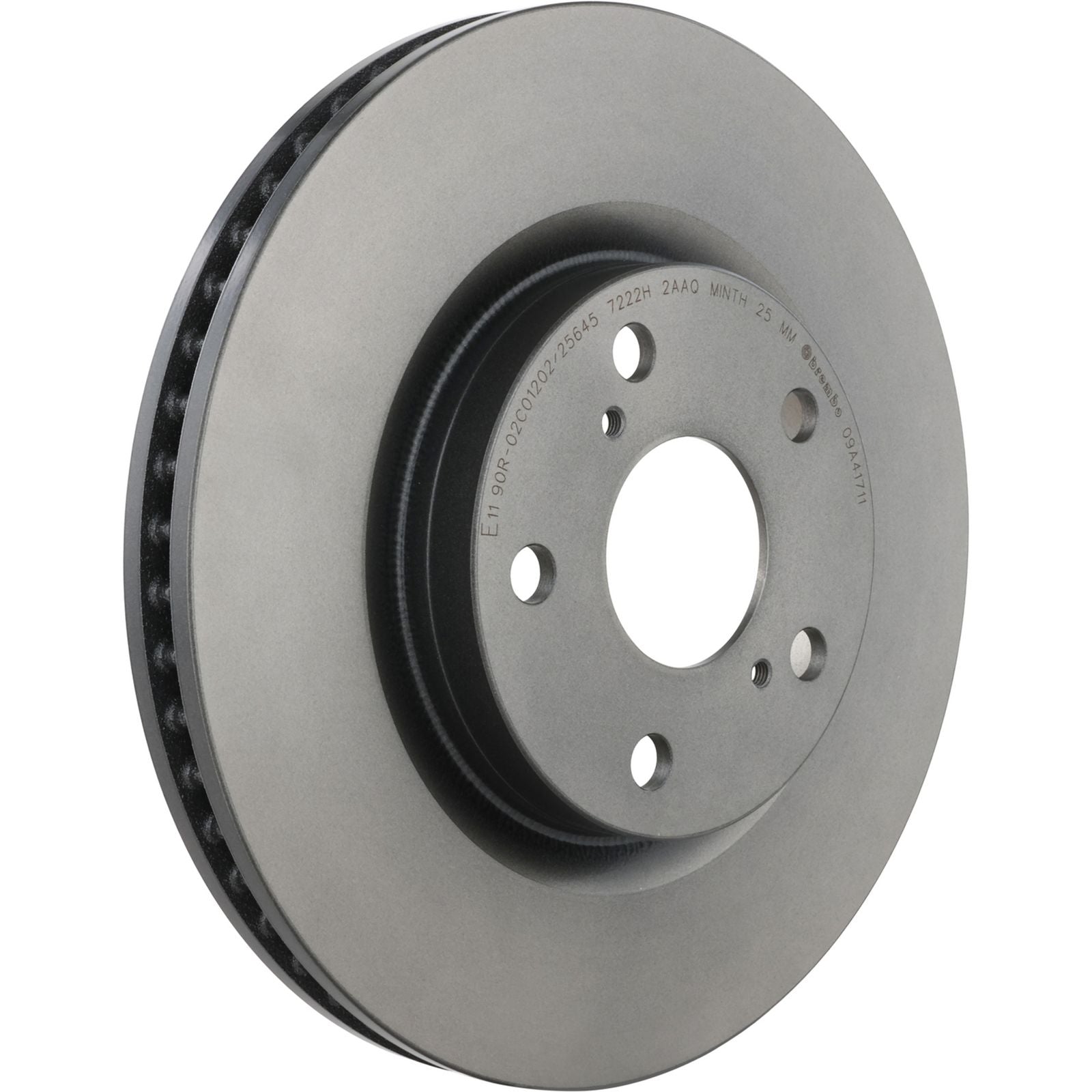 PRIME UV Coated Front Disc Brake Rotor - 09.A417.11_02