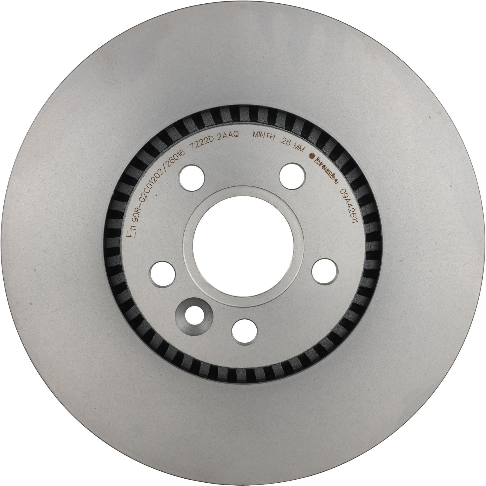 PRIME UV Coated Front Disc Brake Rotor - 09.A426.11_03