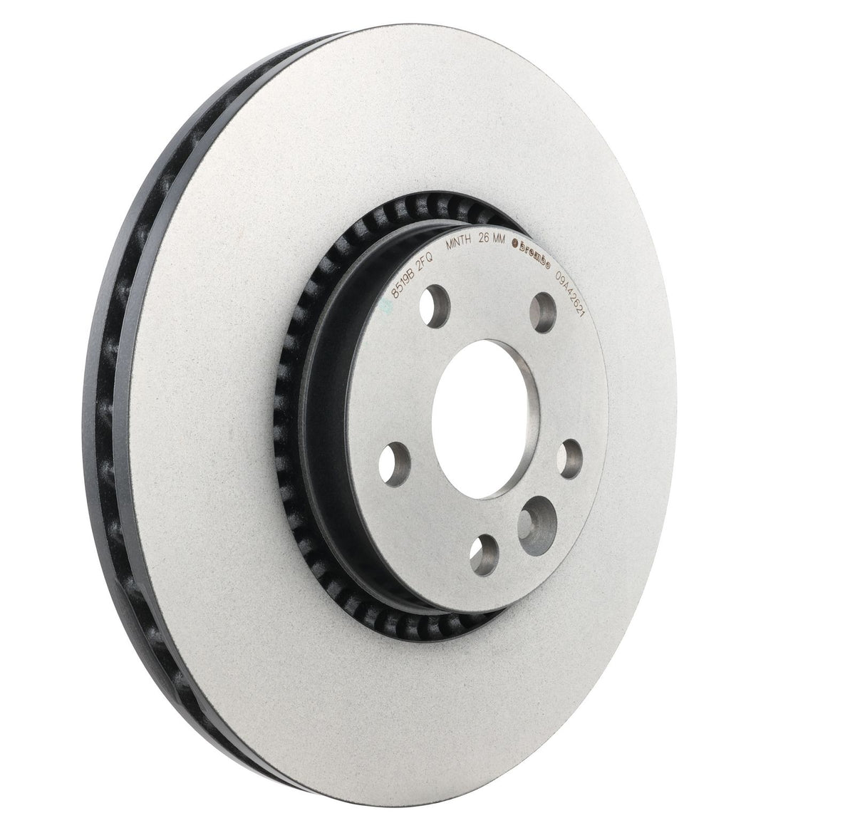PRIME UV Coated Front Disc Brake Rotor - 09.A426.21_22