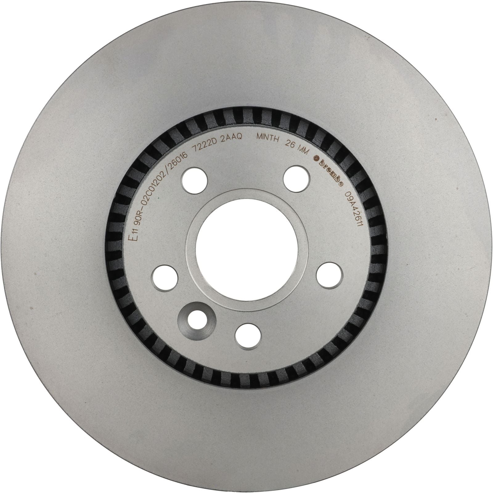 PRIME UV Coated Front Disc Brake Rotor - 09.A426.11_04