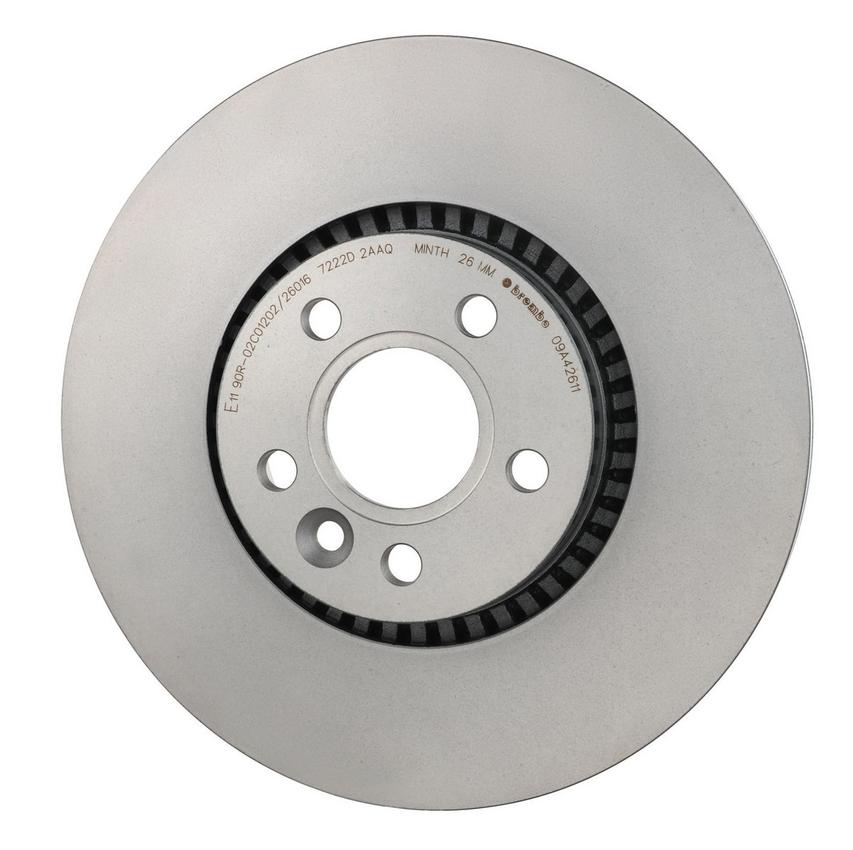 PRIME UV Coated Front Disc Brake Rotor - 09.A426.11_08