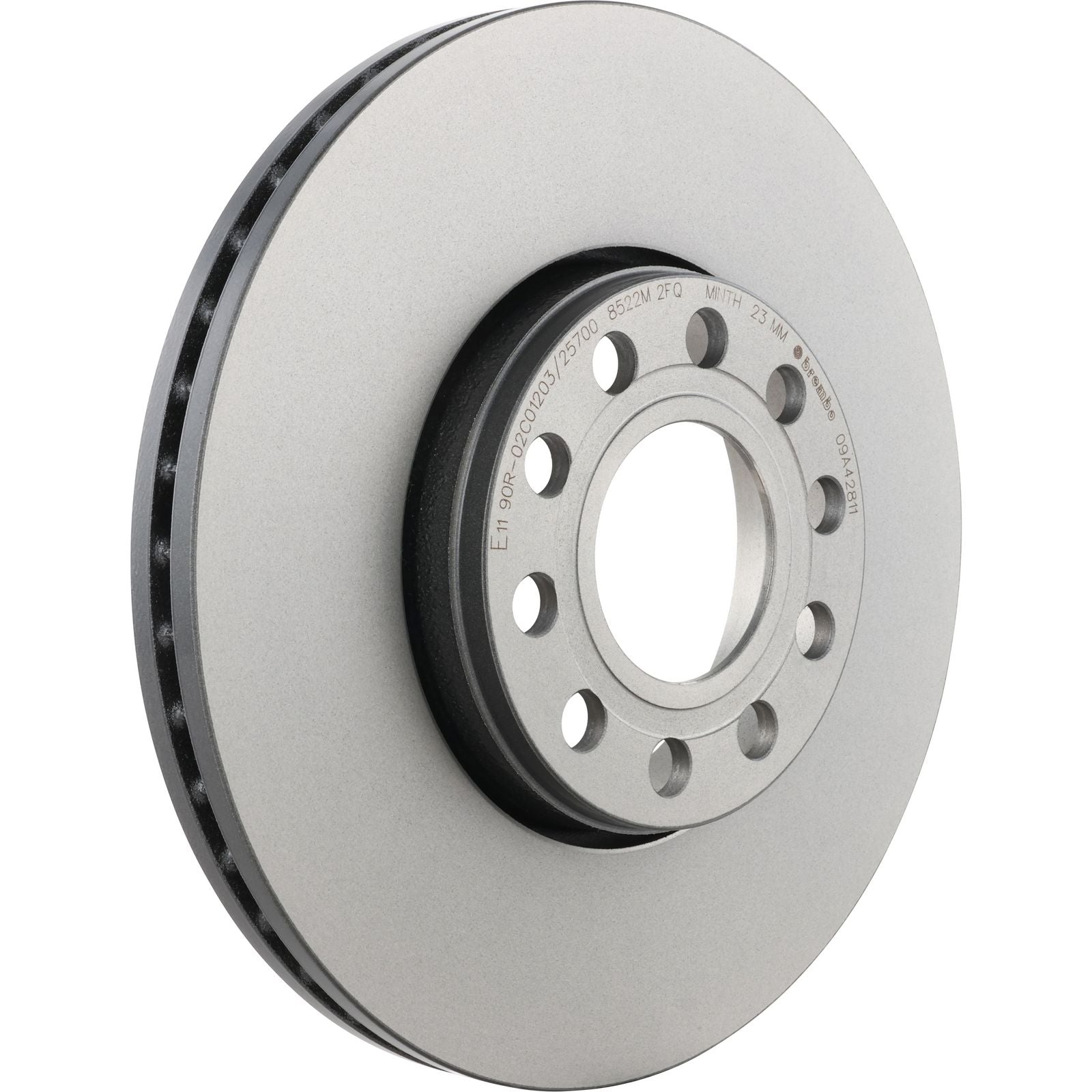 PRIME UV Coated Front Disc Brake Rotor - 09.A428.11_26