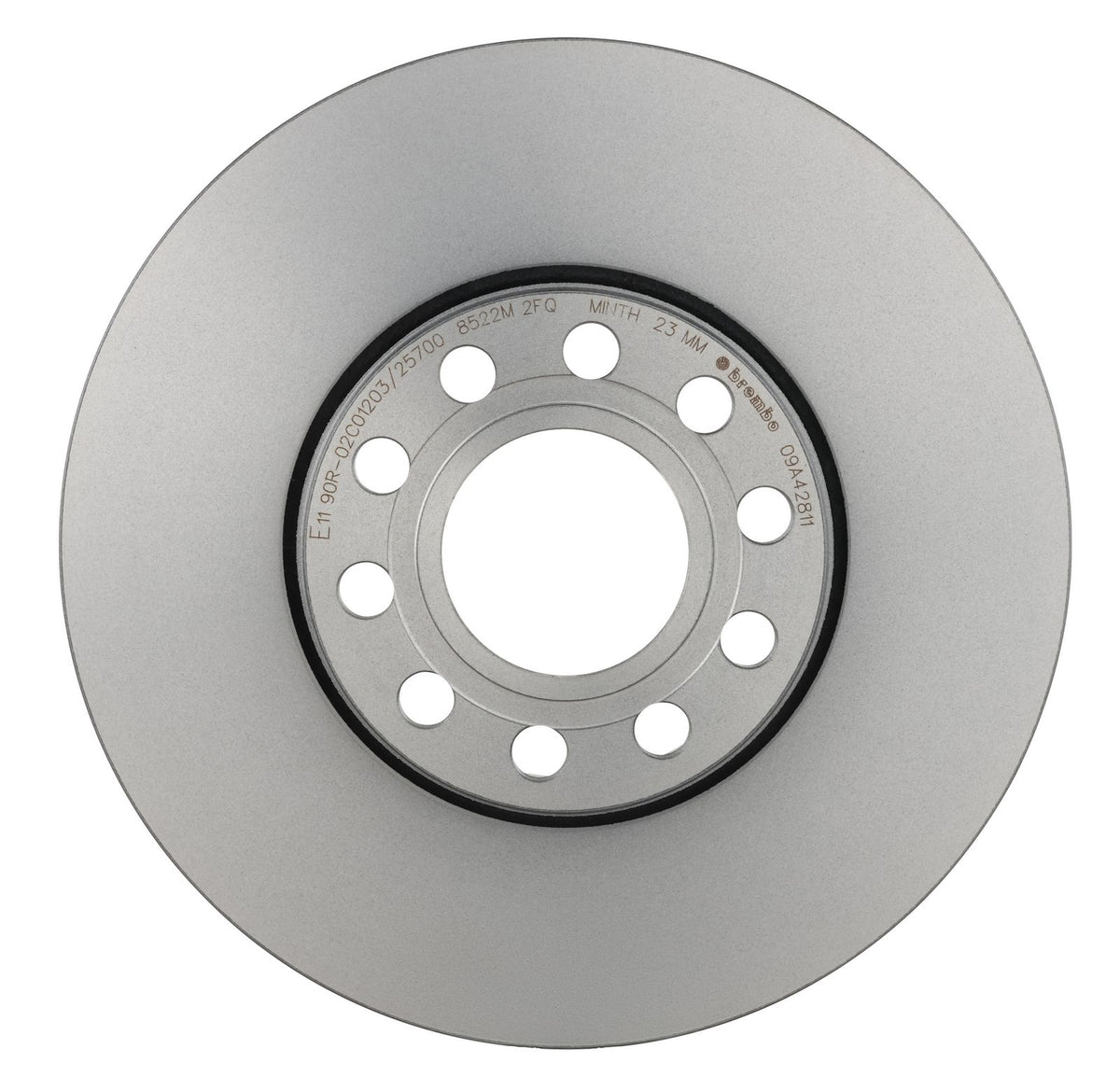 PRIME UV Coated Front Disc Brake Rotor - 09.A428.11_01