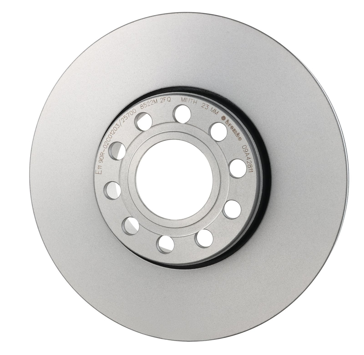 PRIME UV Coated Front Disc Brake Rotor - 09.A428.11_02