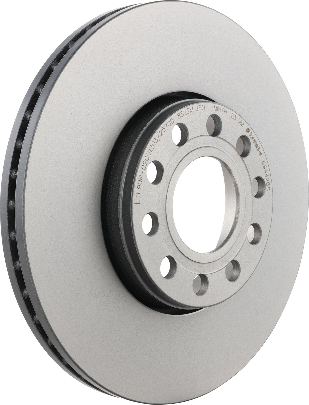 PRIME UV Coated Front Disc Brake Rotor - 09.A428.11_01