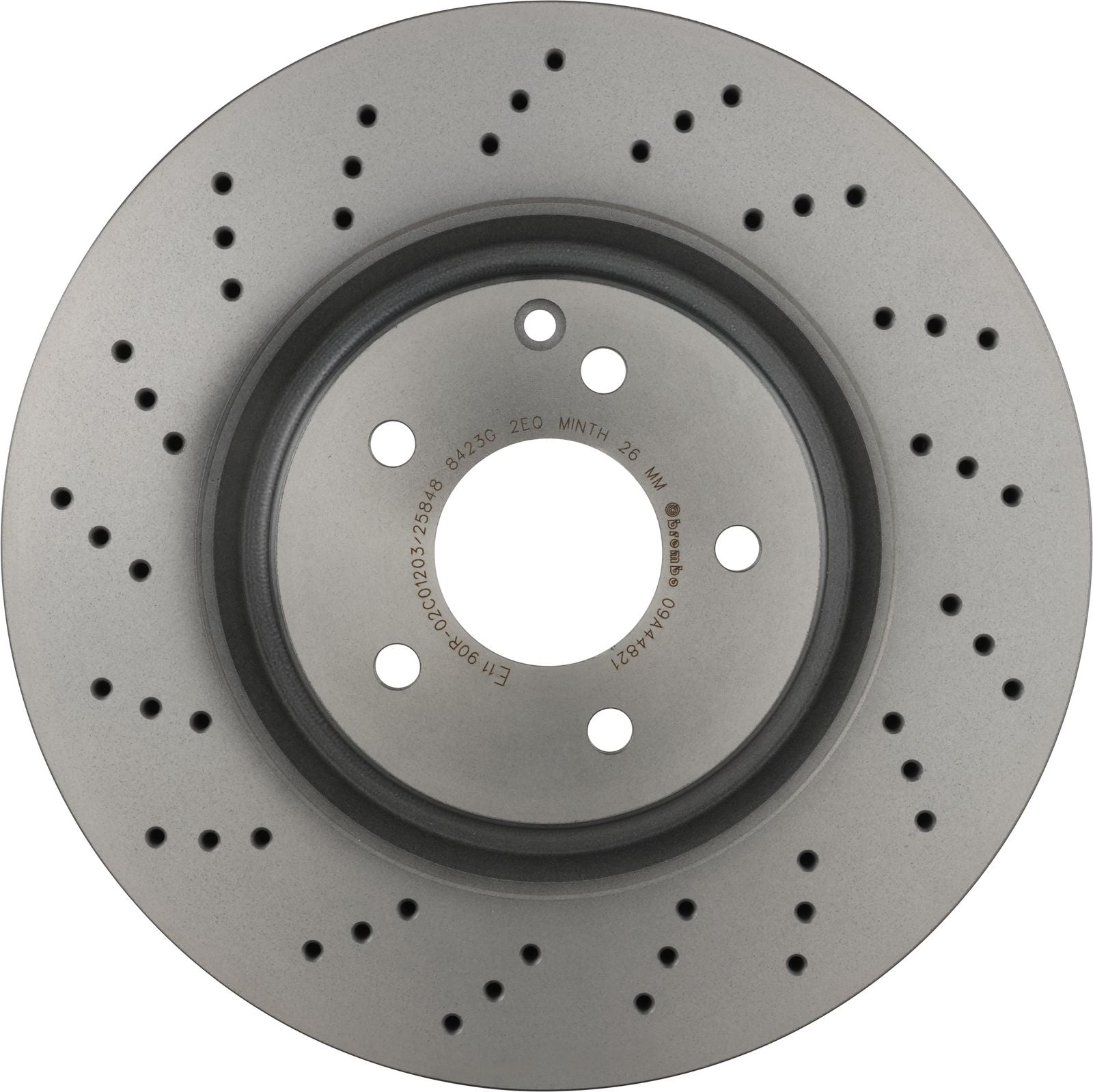 PRIME UV Coated Front Disc Brake Rotor - 09.A448.21_03