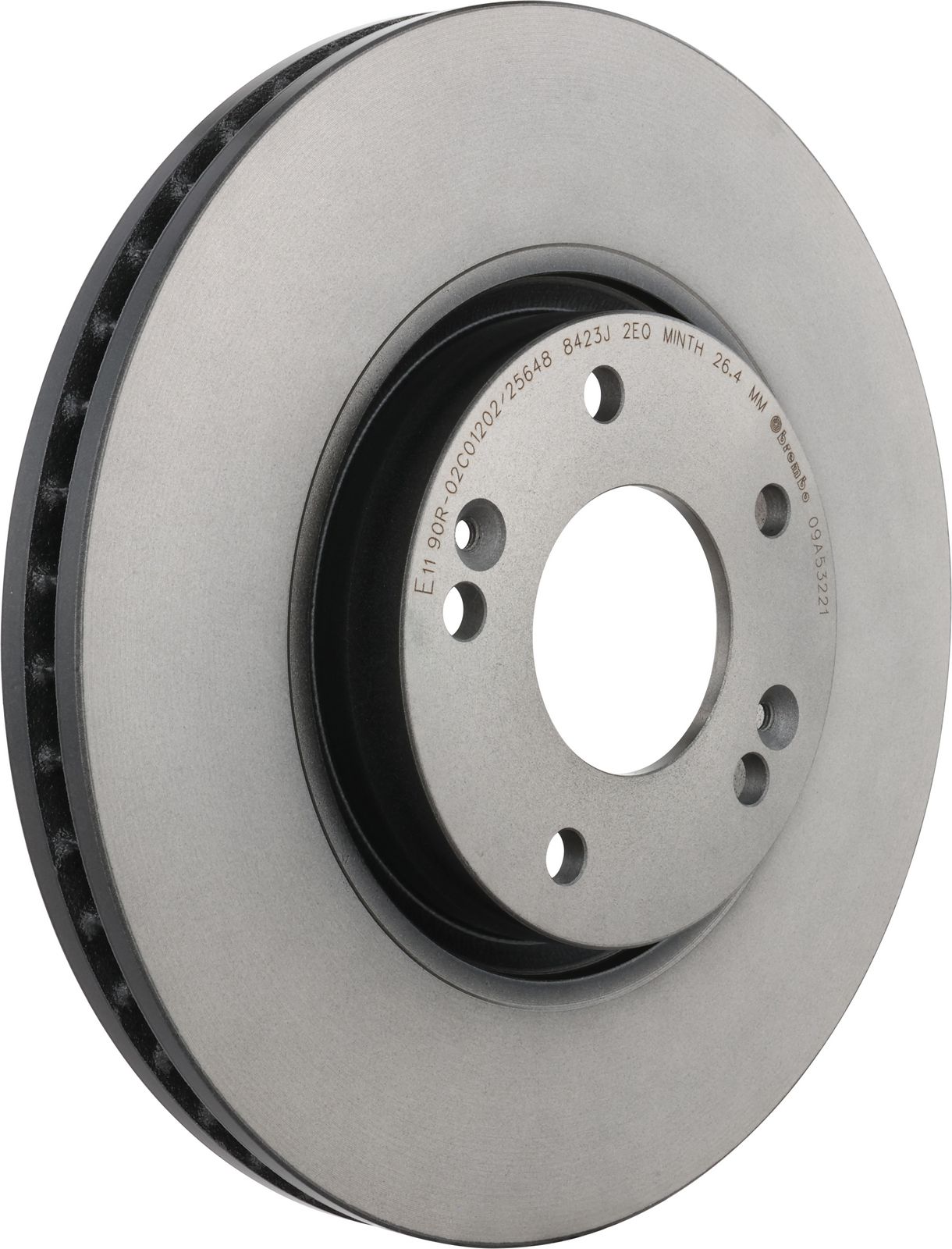 PRIME UV Coated Front Disc Brake Rotor - 09.A532.21_01