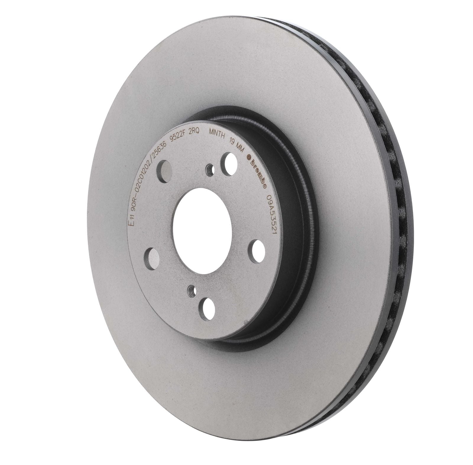 PRIME UV Coated Front Disc Brake Rotor - 09.A535.21_09
