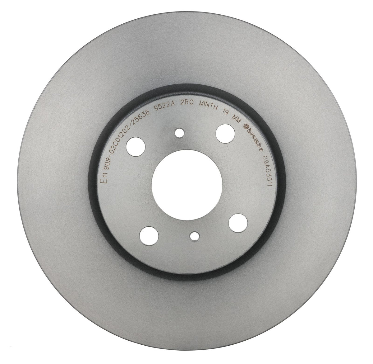 PRIME UV Coated Front Disc Brake Rotor - 09.A535.11_06