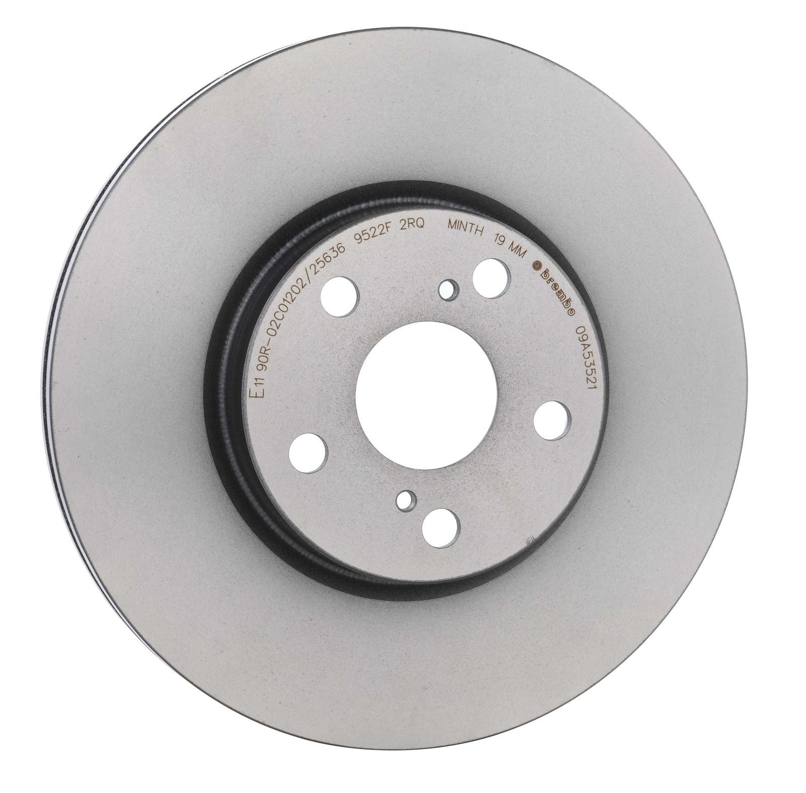 PRIME UV Coated Front Disc Brake Rotor - 09.A535.21_29
