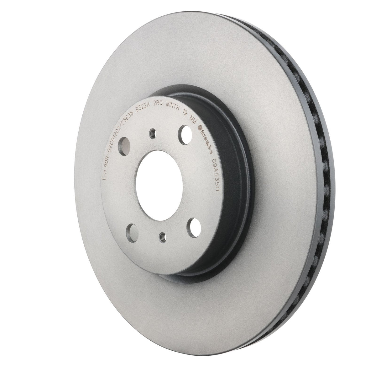 PRIME UV Coated Front Disc Brake Rotor - 09.A535.11_09