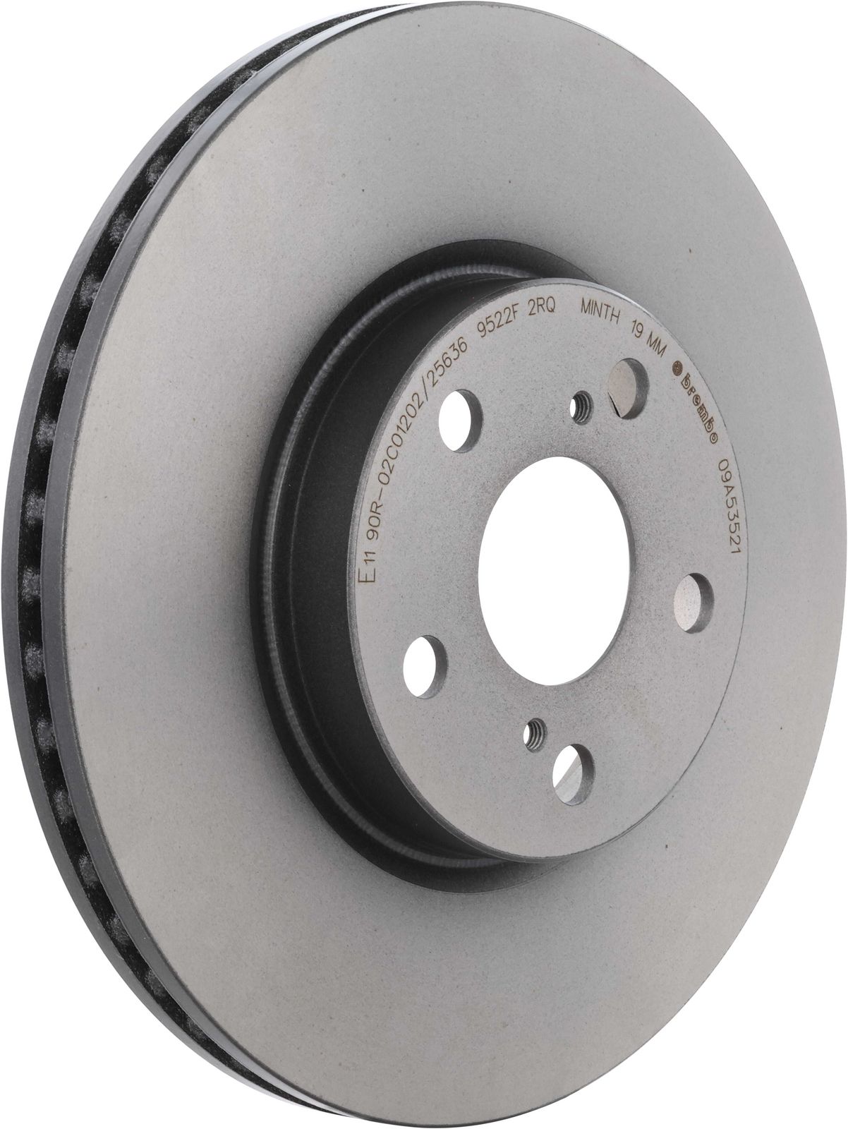 PRIME UV Coated Front Disc Brake Rotor - 09.A535.21_01