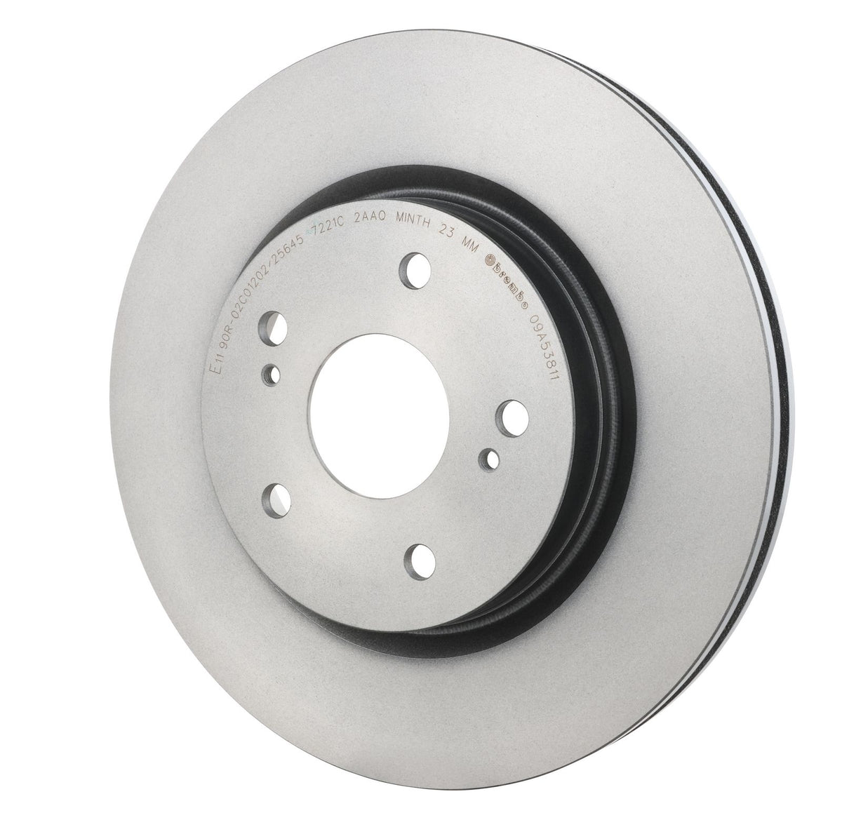PRIME UV Coated Front Disc Brake Rotor - 09.A538.11_09