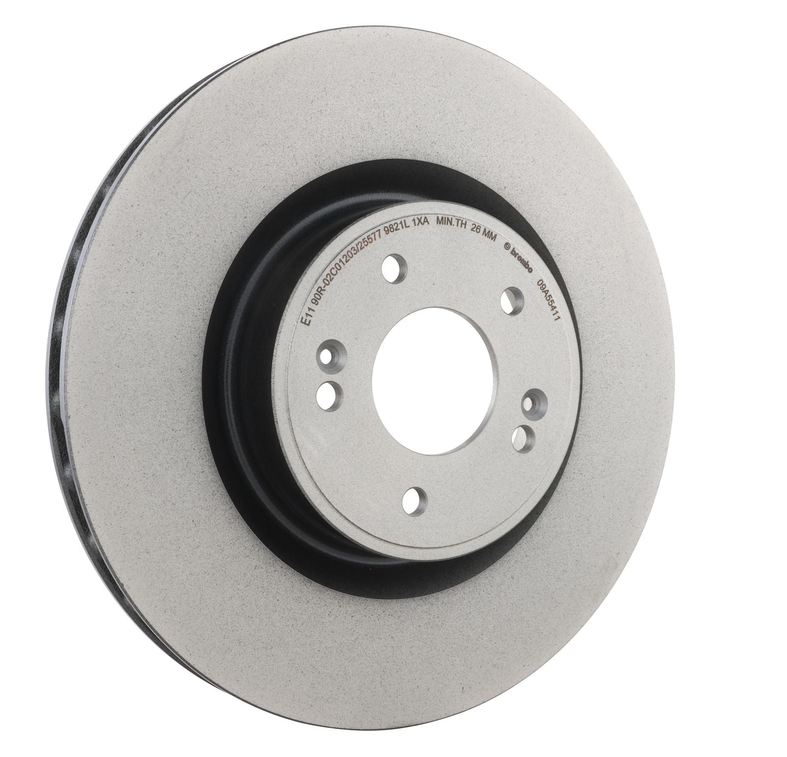 PRIME UV Coated Front Disc Brake Rotor - 09.A554.11_28