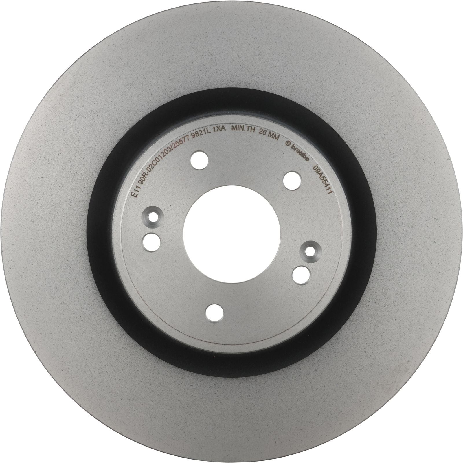PRIME UV Coated Front Disc Brake Rotor - 09.A554.11_03